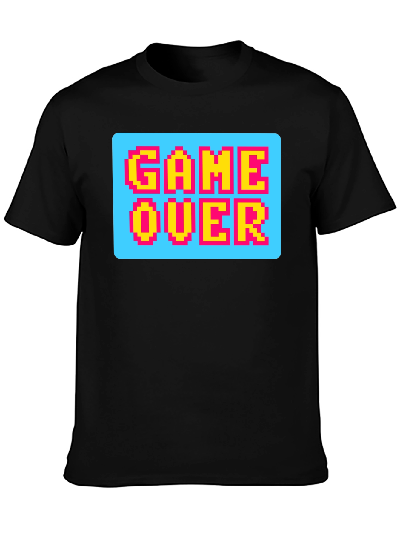 Game Over Pixel Art T-Shirt - Retro Gaming Style