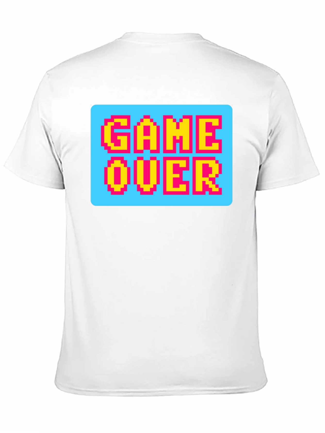 Game Over Pixel Art T-Shirt - Retro Gaming Style