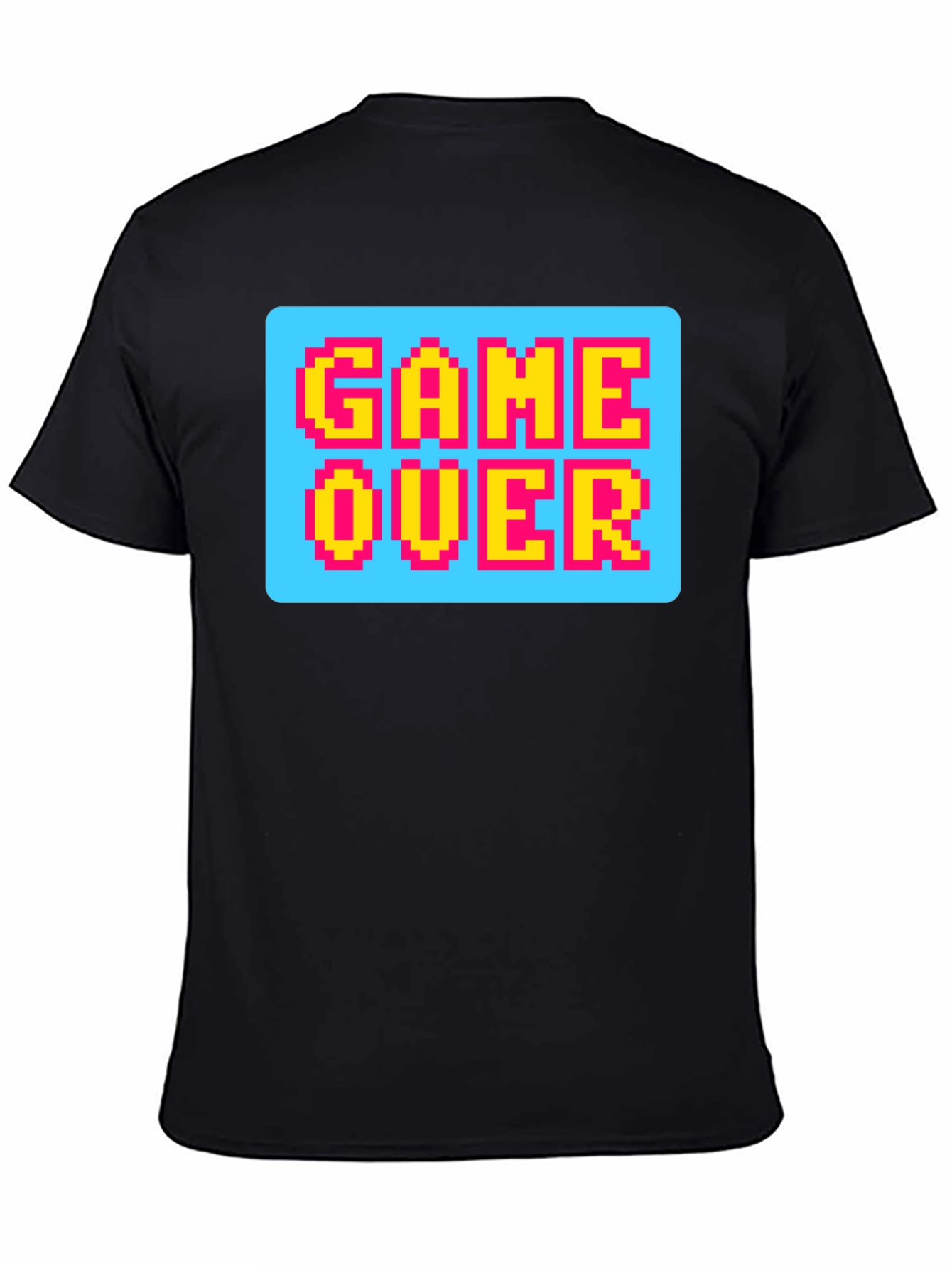 Game Over Pixel Art T-Shirt - Retro Gaming Style