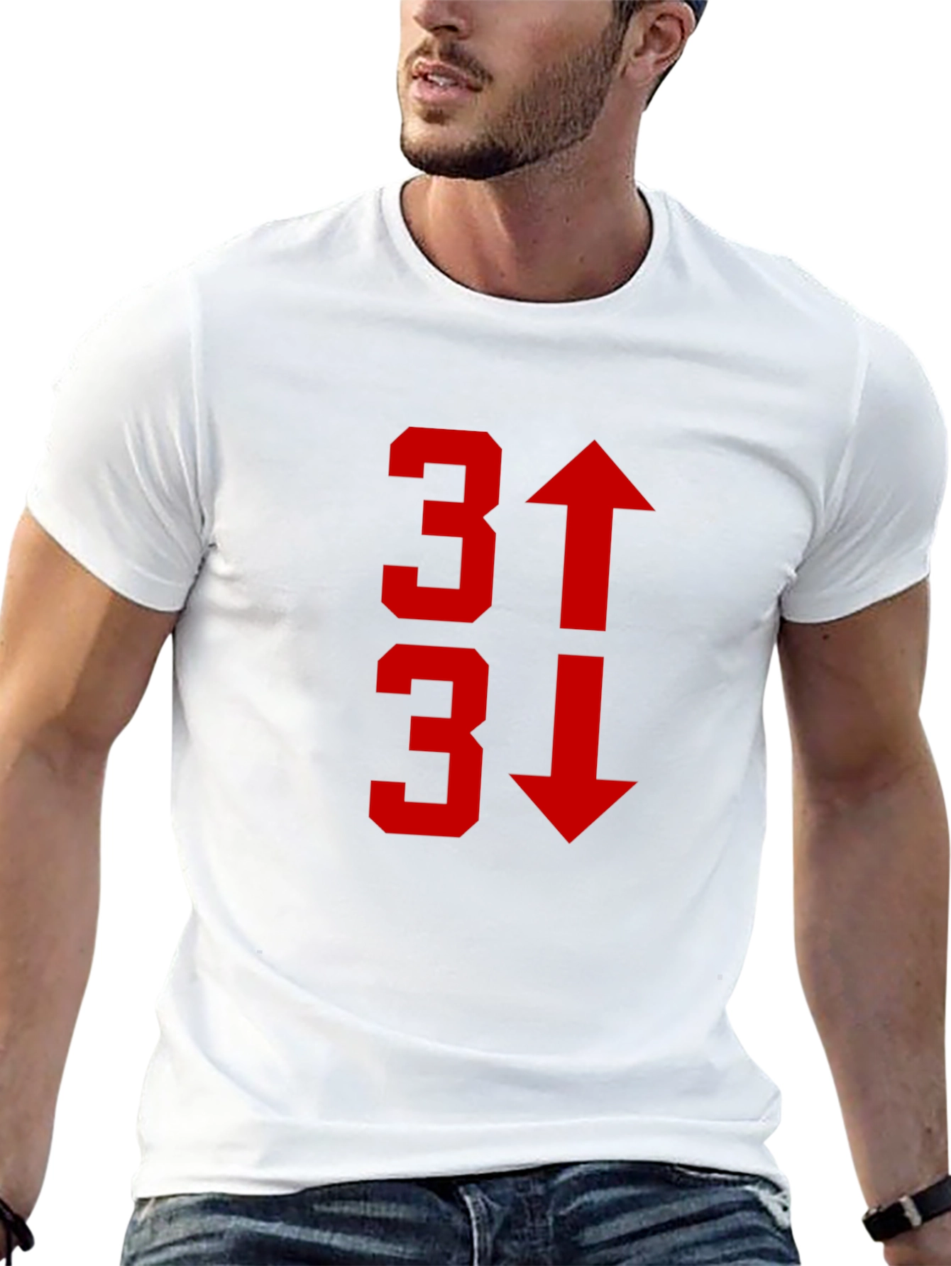 31 Up 31 Down Graphic T-Shirt