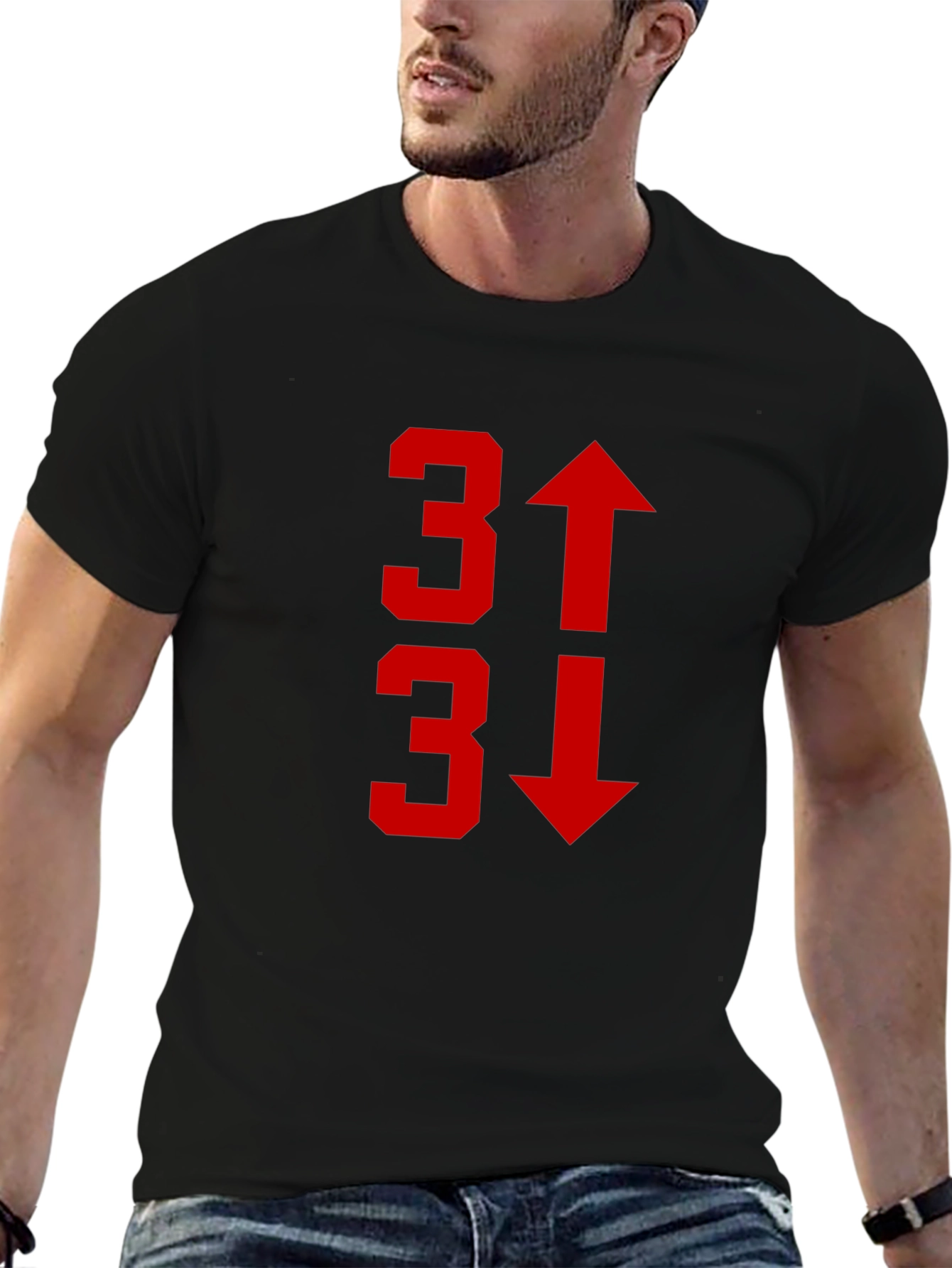 31 Up 31 Down Graphic T-Shirt
