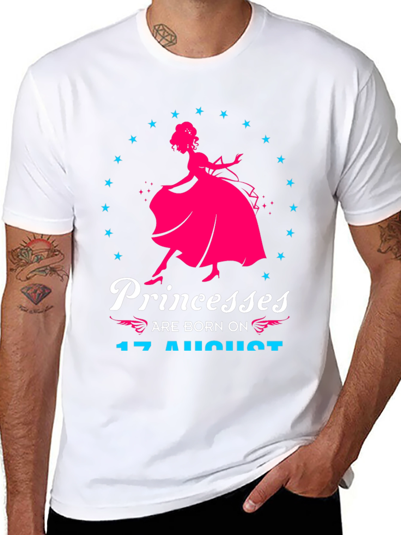 Princesses Born on August 17 T-Shirt