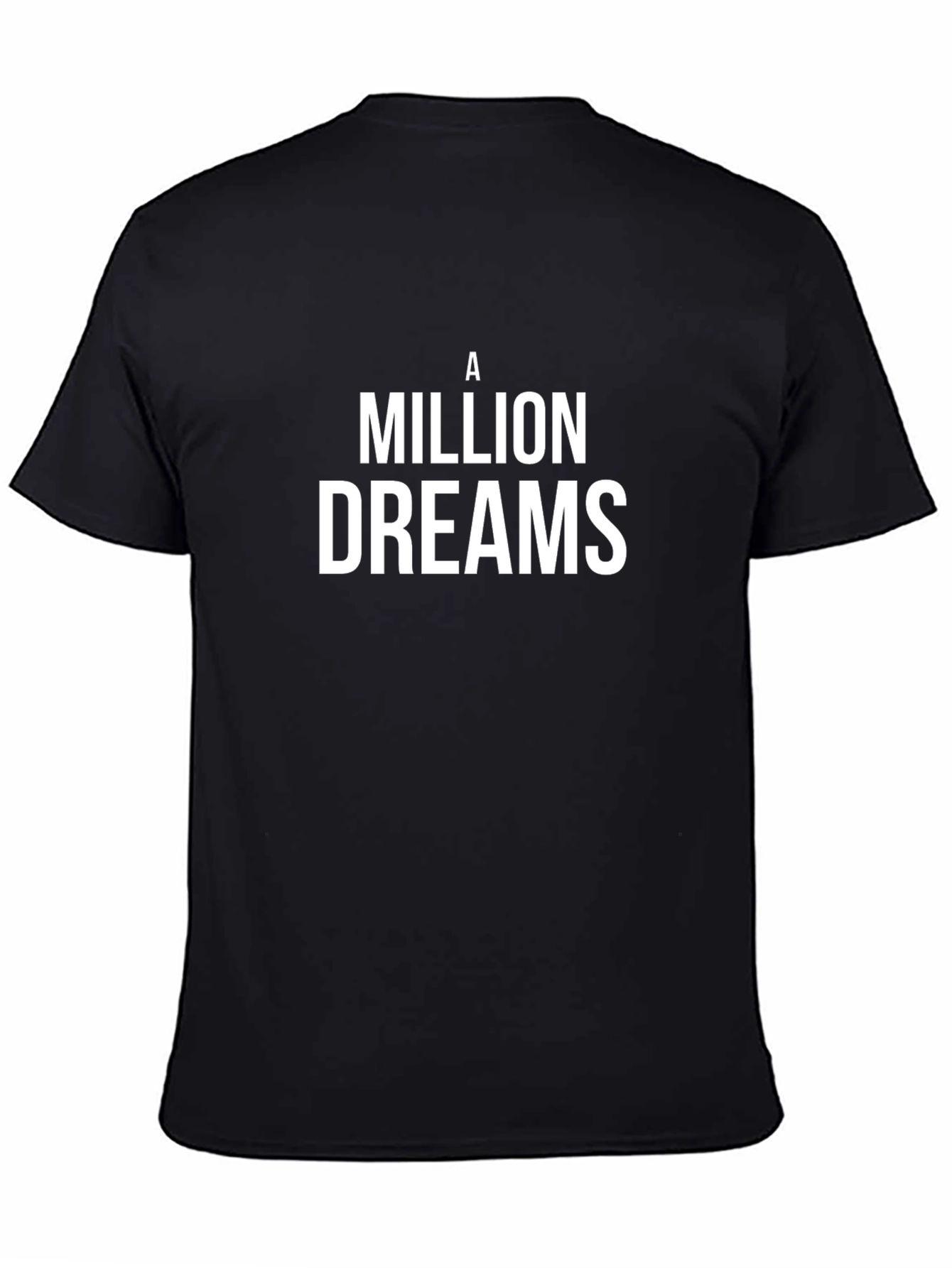 A Million Dreams Black Graphic T-Shirt
