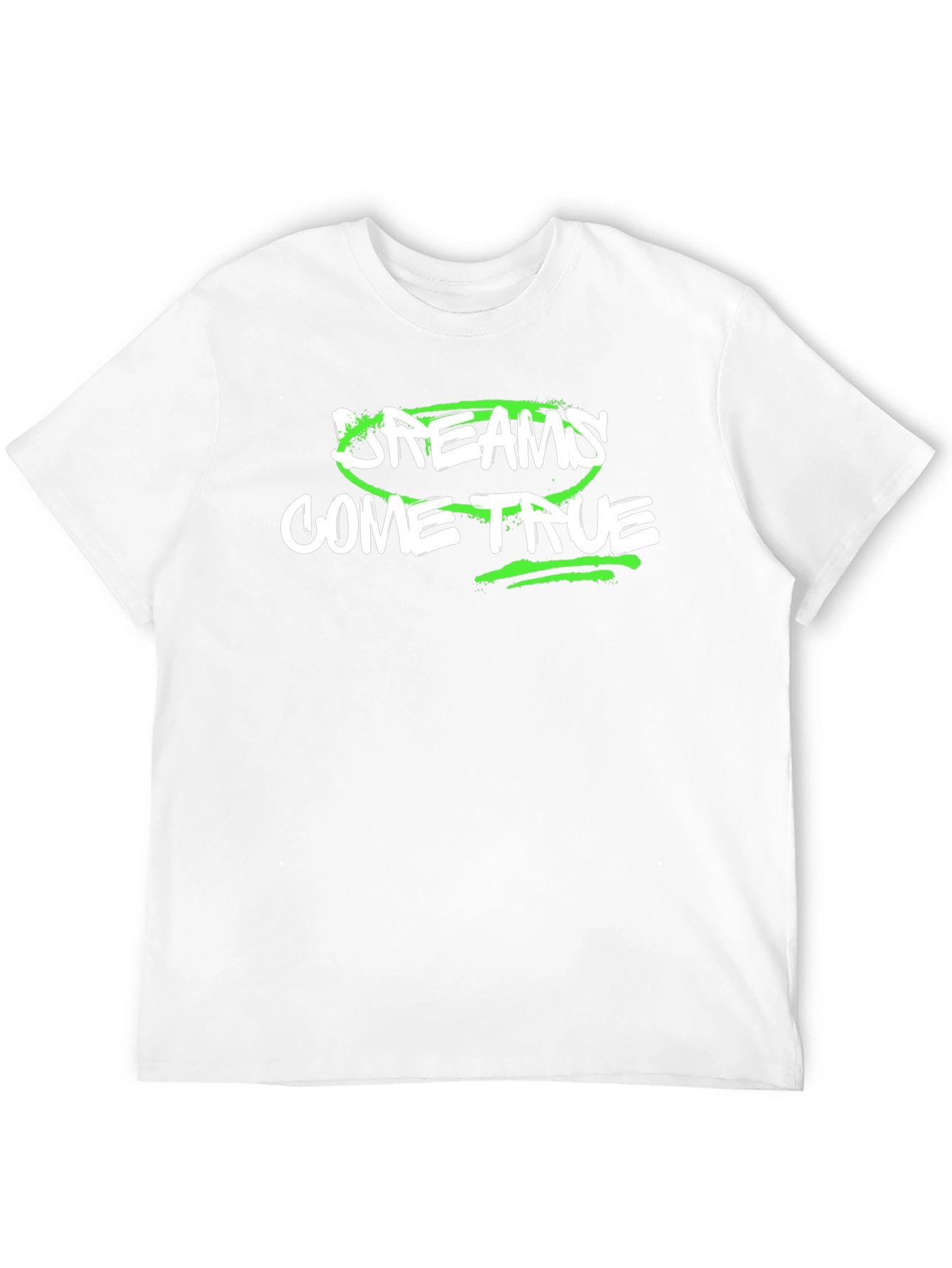 Dreams Come True Graphic T-Shirt - Black Cotton Tee