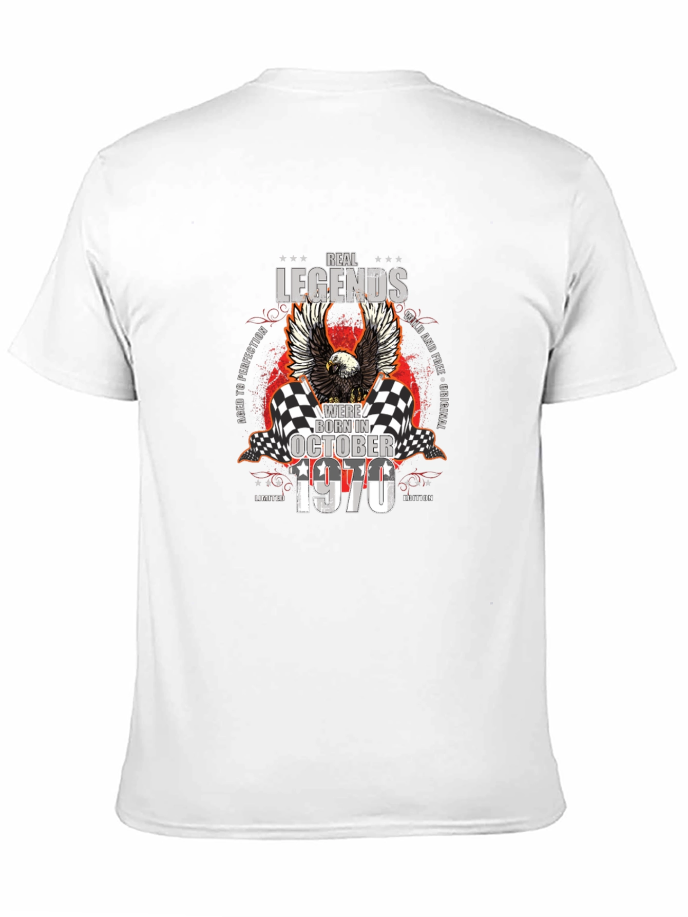 Real Legends Born In October 1970 T-Shirt