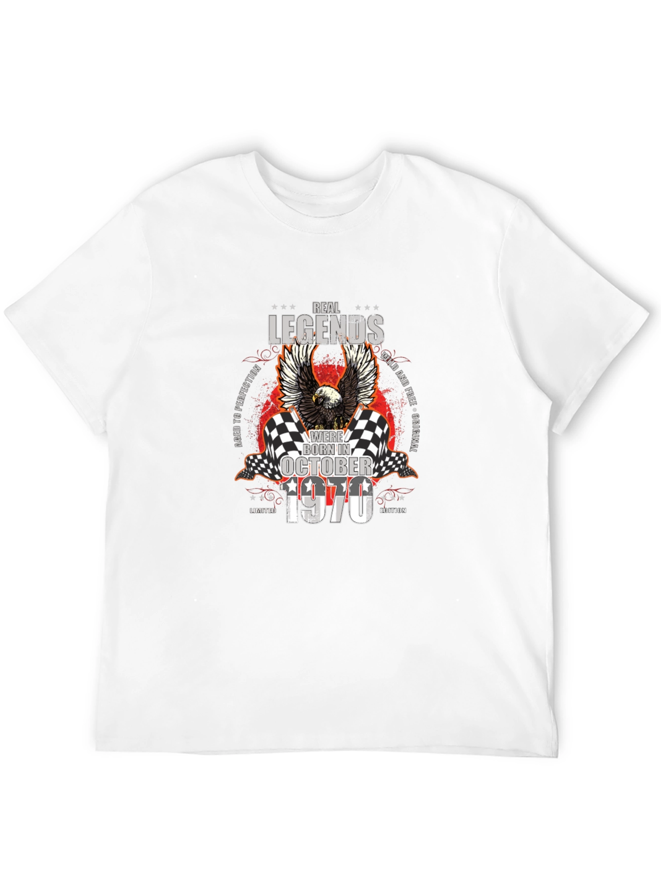 Real Legends Born In October 1970 T-Shirt