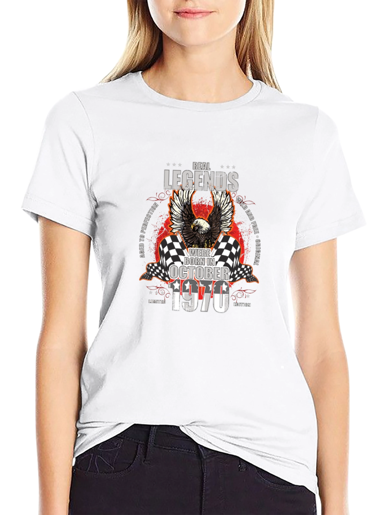 Real Legends Born In October 1970 T-Shirt