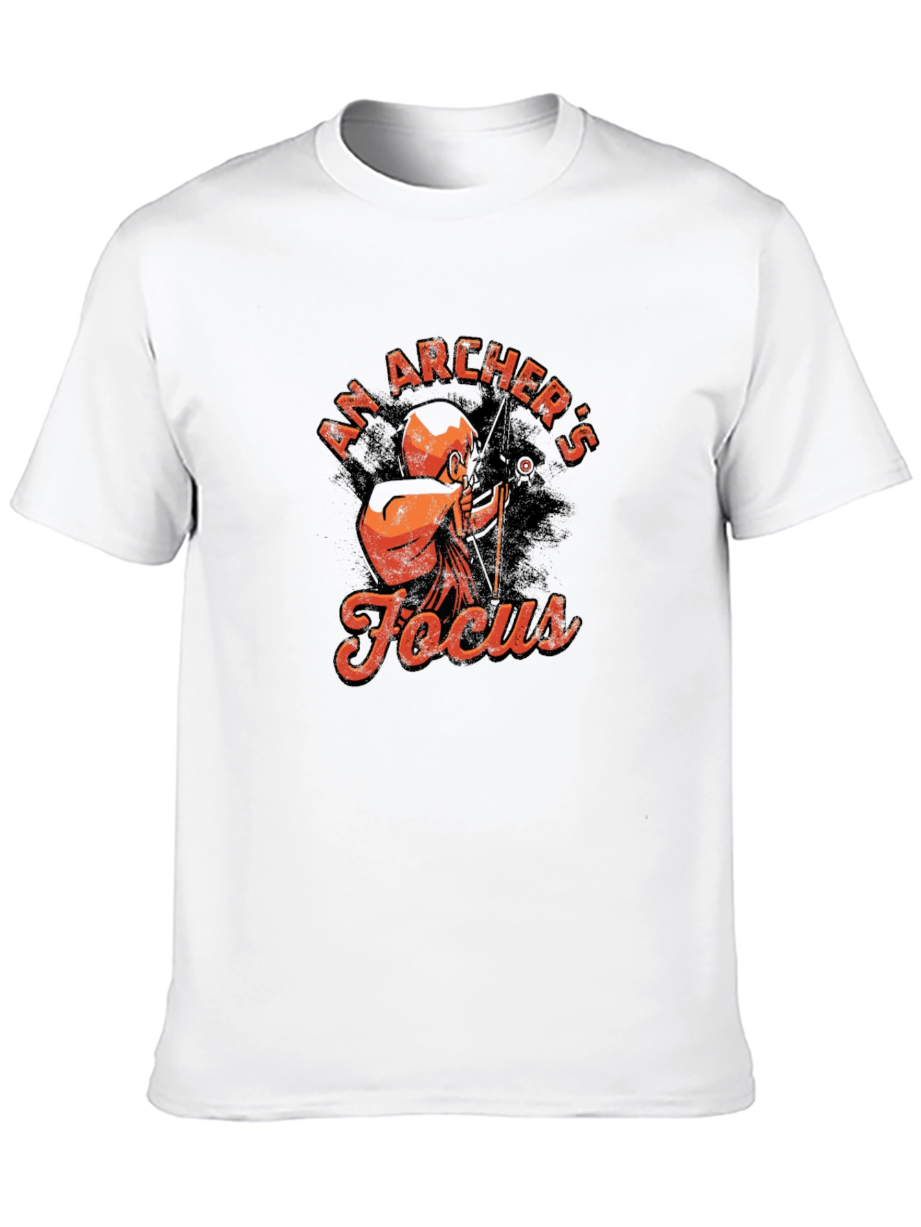 Archers Focus T-Shirt - Black Graphic Tee