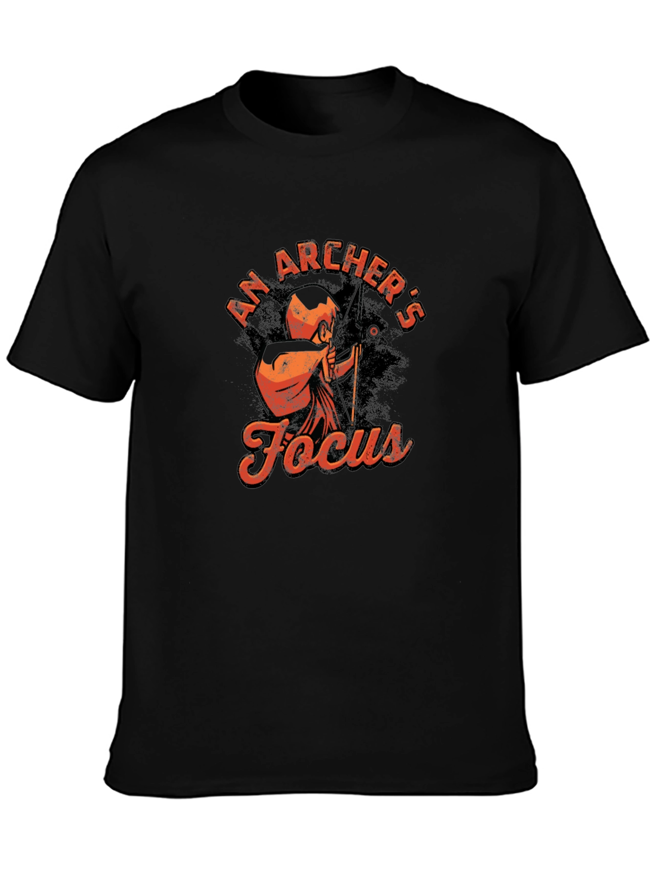 Archers Focus T-Shirt - Black Graphic Tee