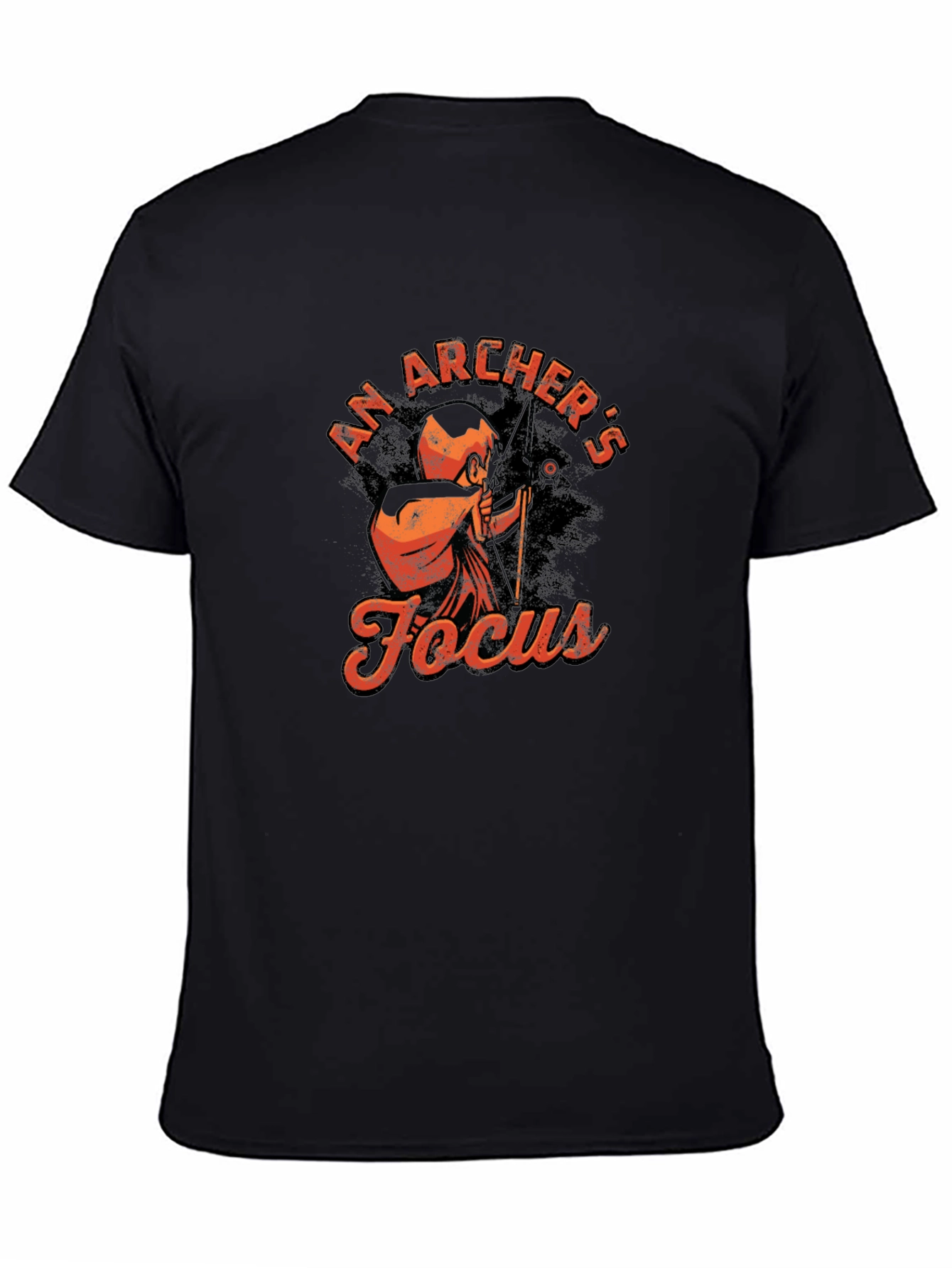 Archers Focus T-Shirt - Black Graphic Tee