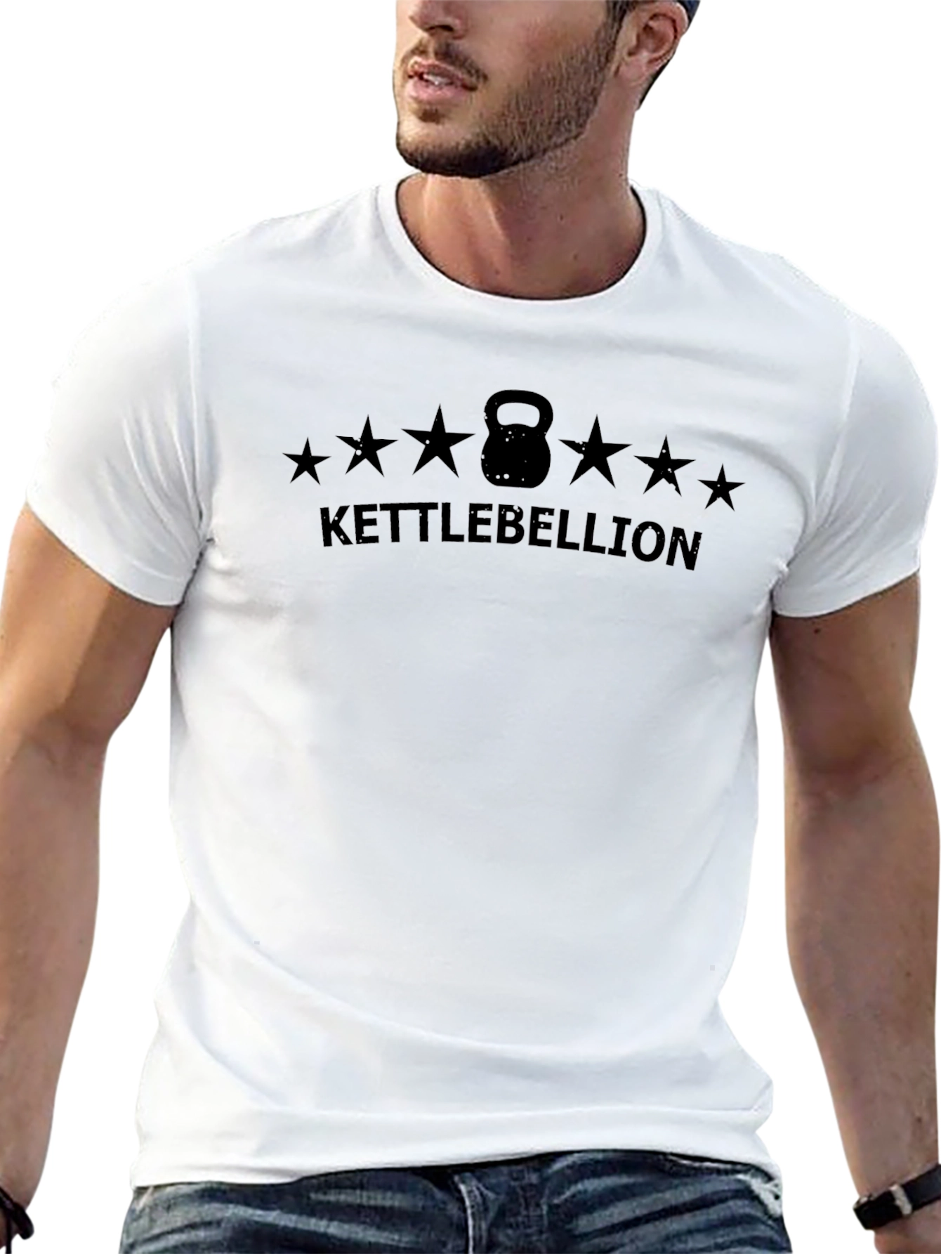 Kettlebellion Graphic Tee - Fitness Rebellion T-Shirt