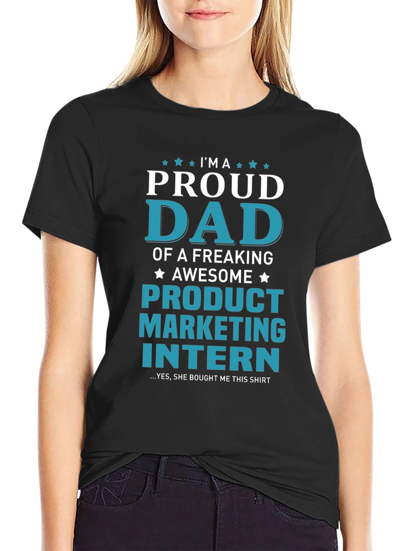 Proud Dad Product Marketing Intern Graphic Tee
