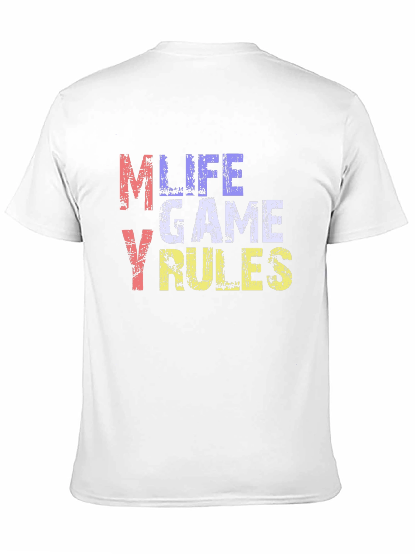 My Life My Game My Rules Graphic Tee