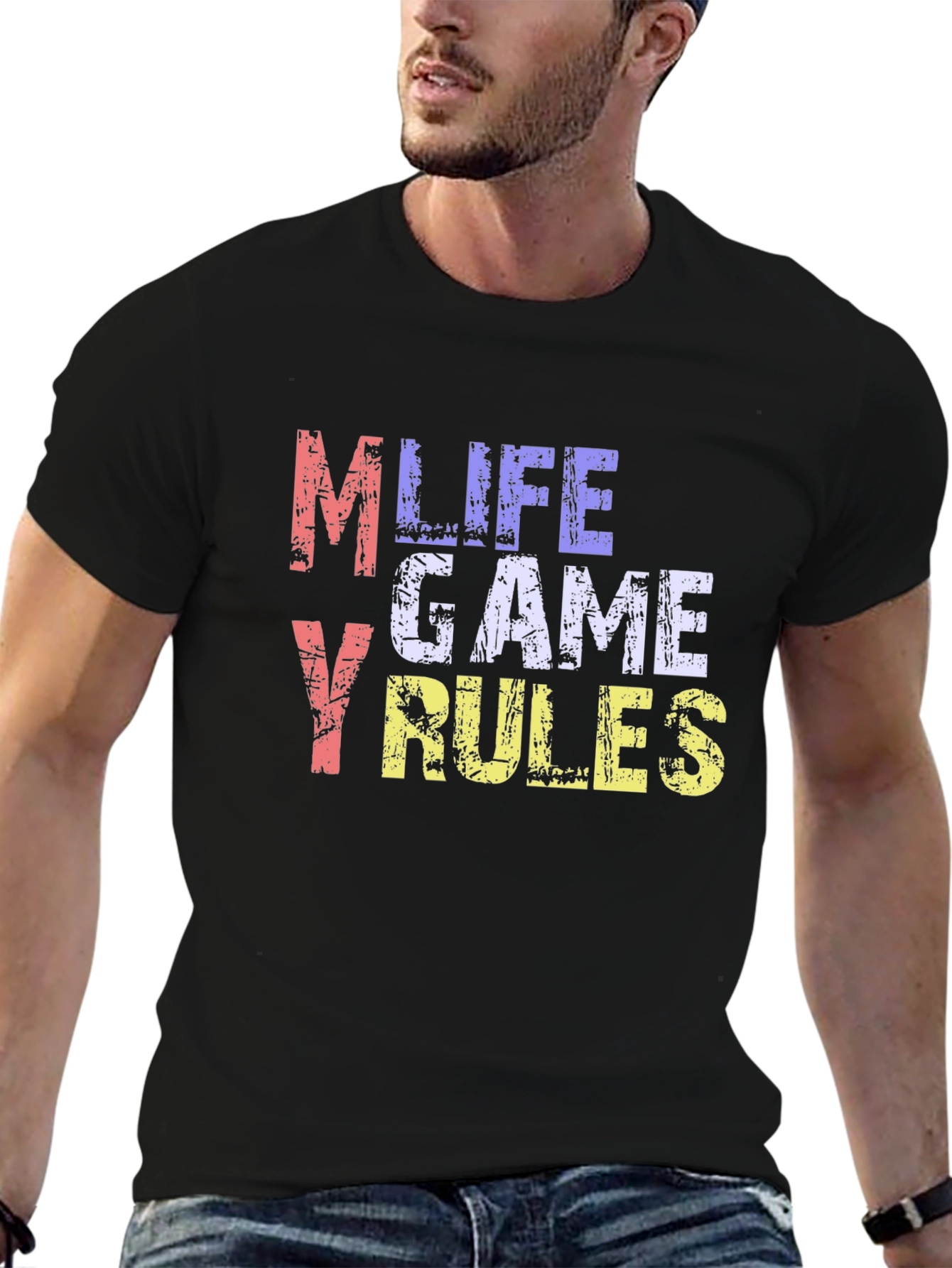 My Life My Game My Rules Graphic Tee