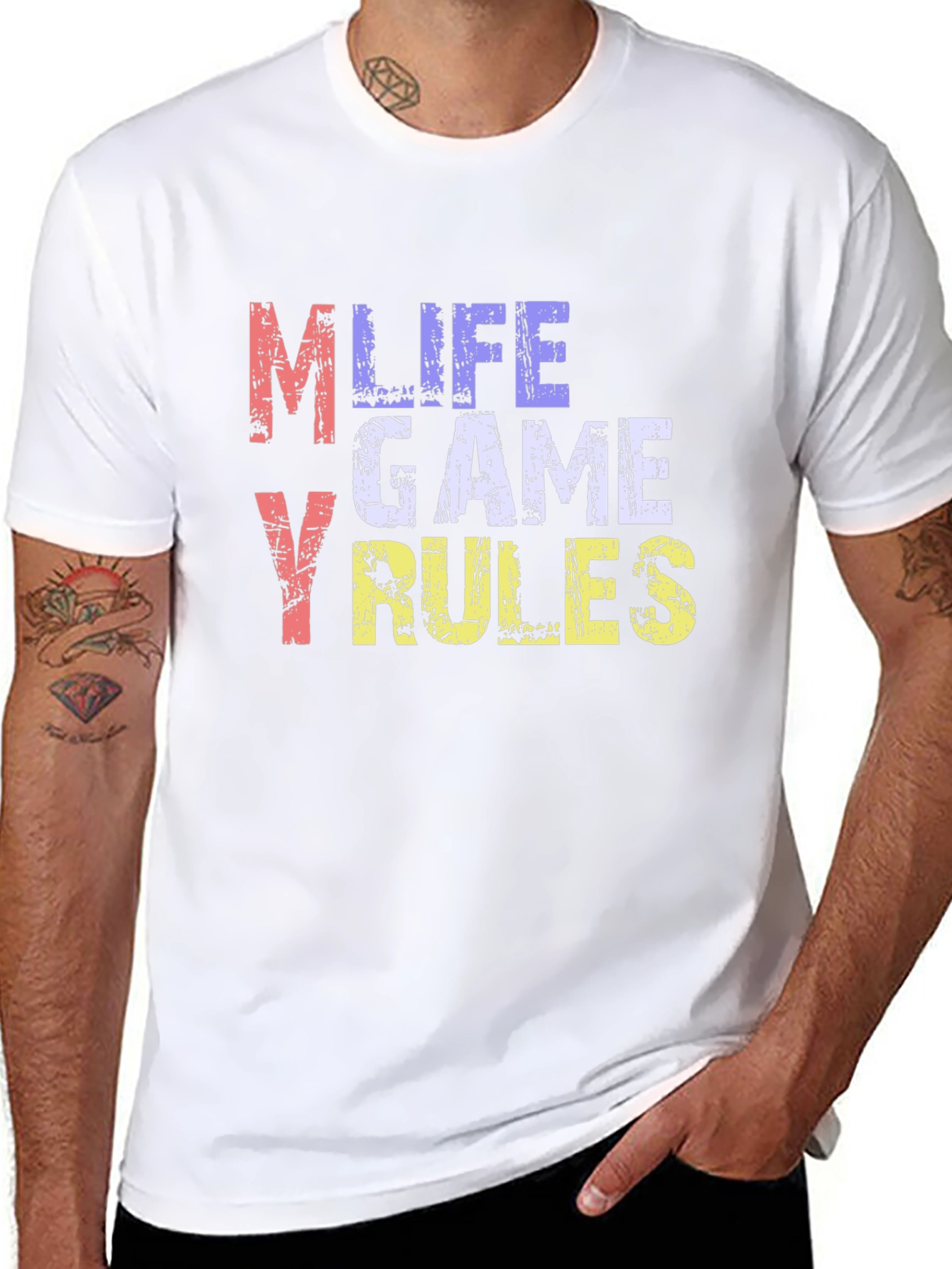 My Life My Game My Rules Graphic Tee