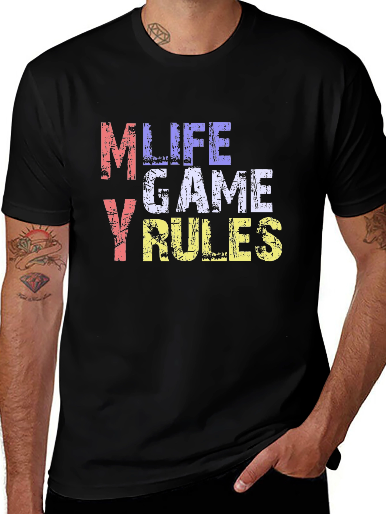 My Life My Game My Rules Graphic Tee
