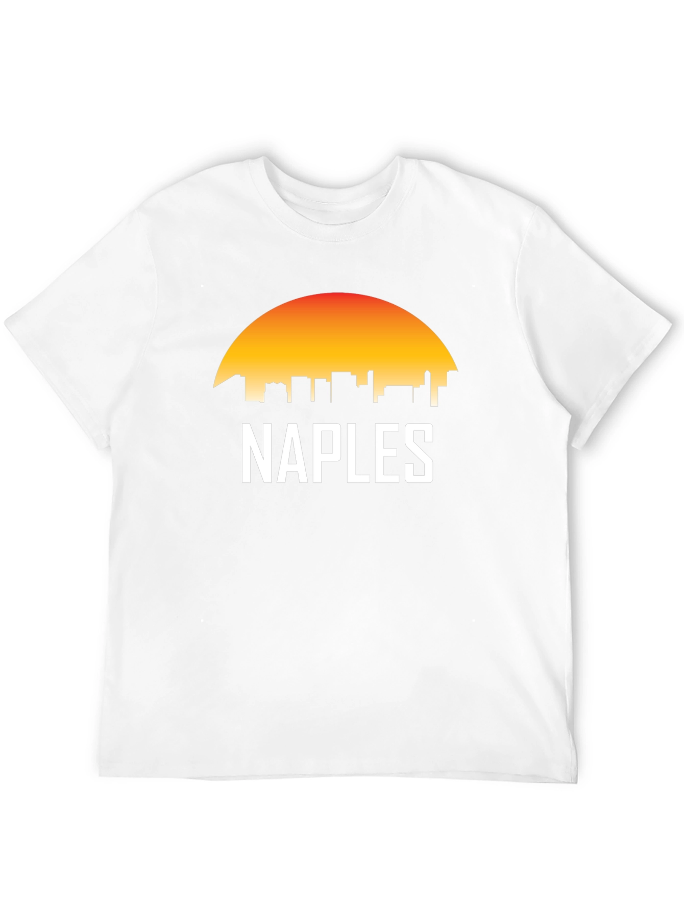 Naples Skyline Sunset T-Shirt - City Pride Tee