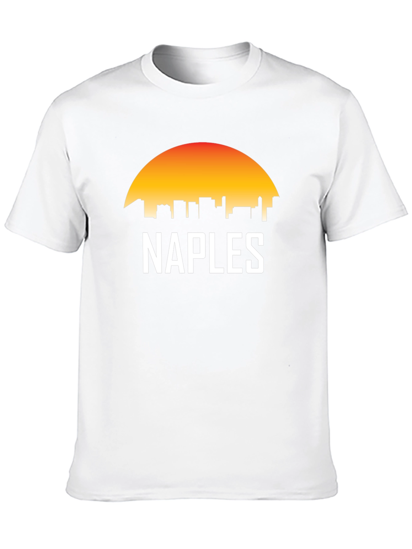 Naples Skyline Sunset T-Shirt - City Pride Tee