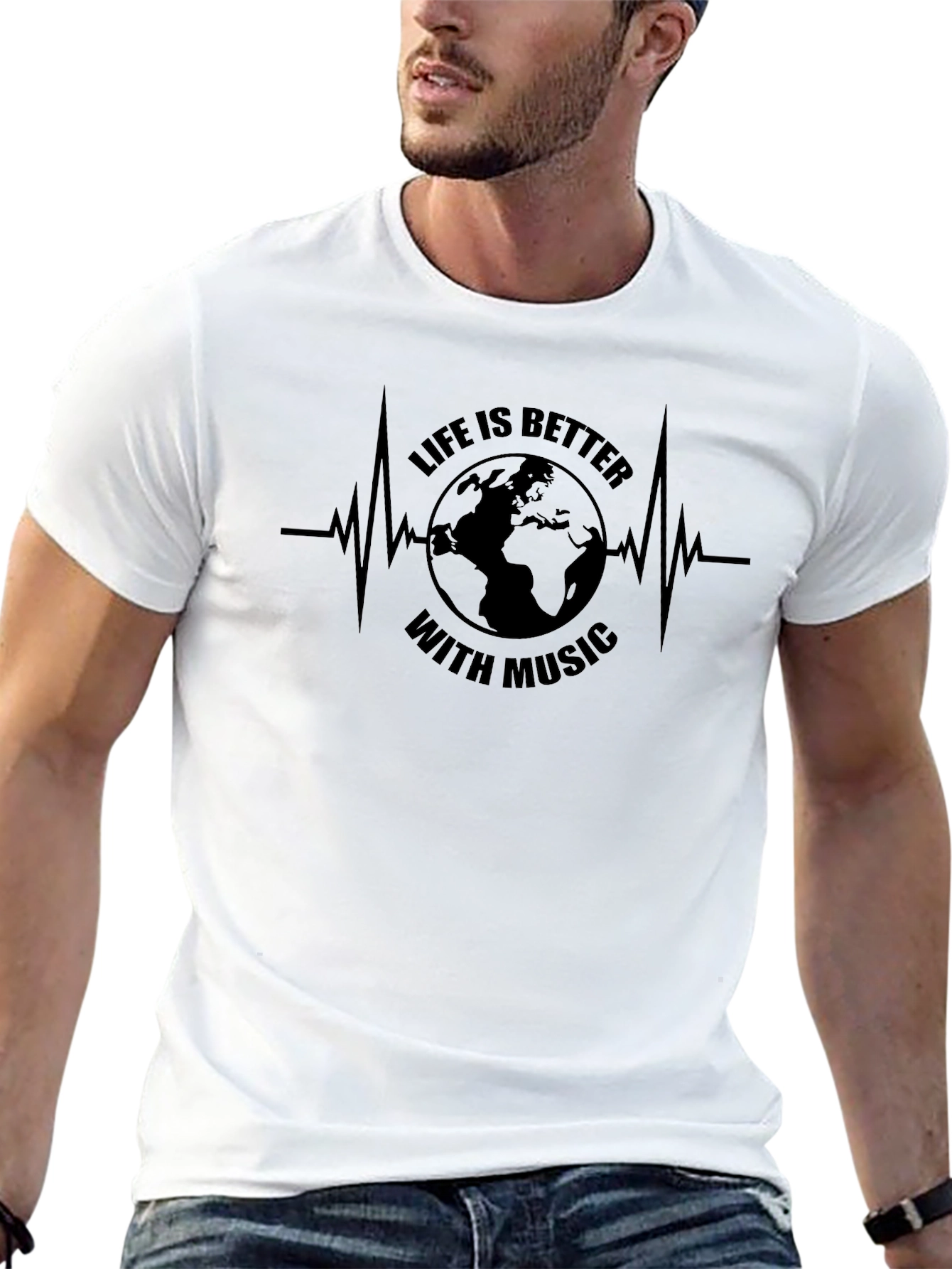 Life is Better with Music Graphic Tee