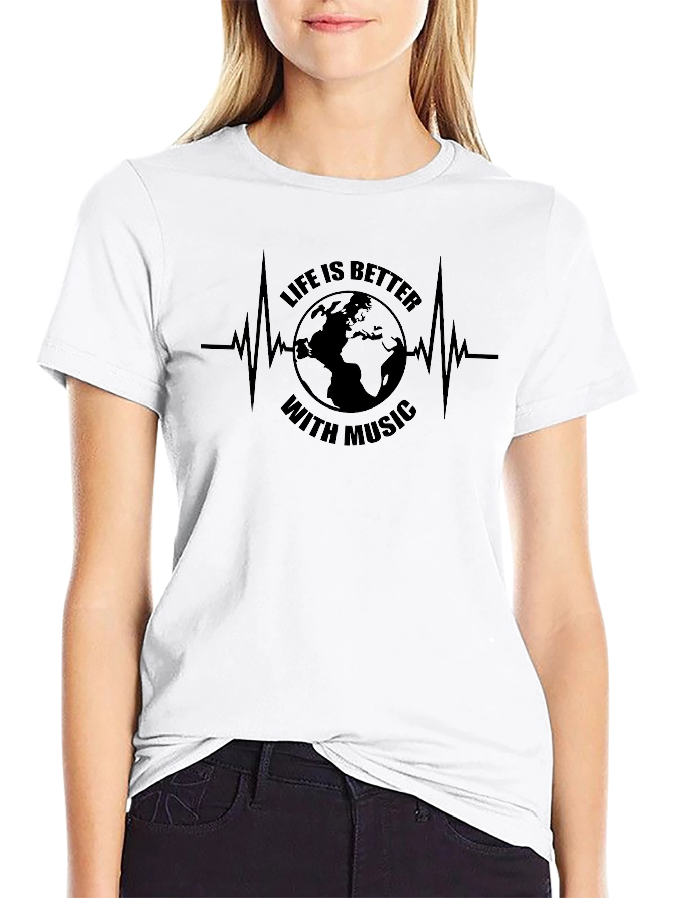Life is Better with Music Graphic Tee