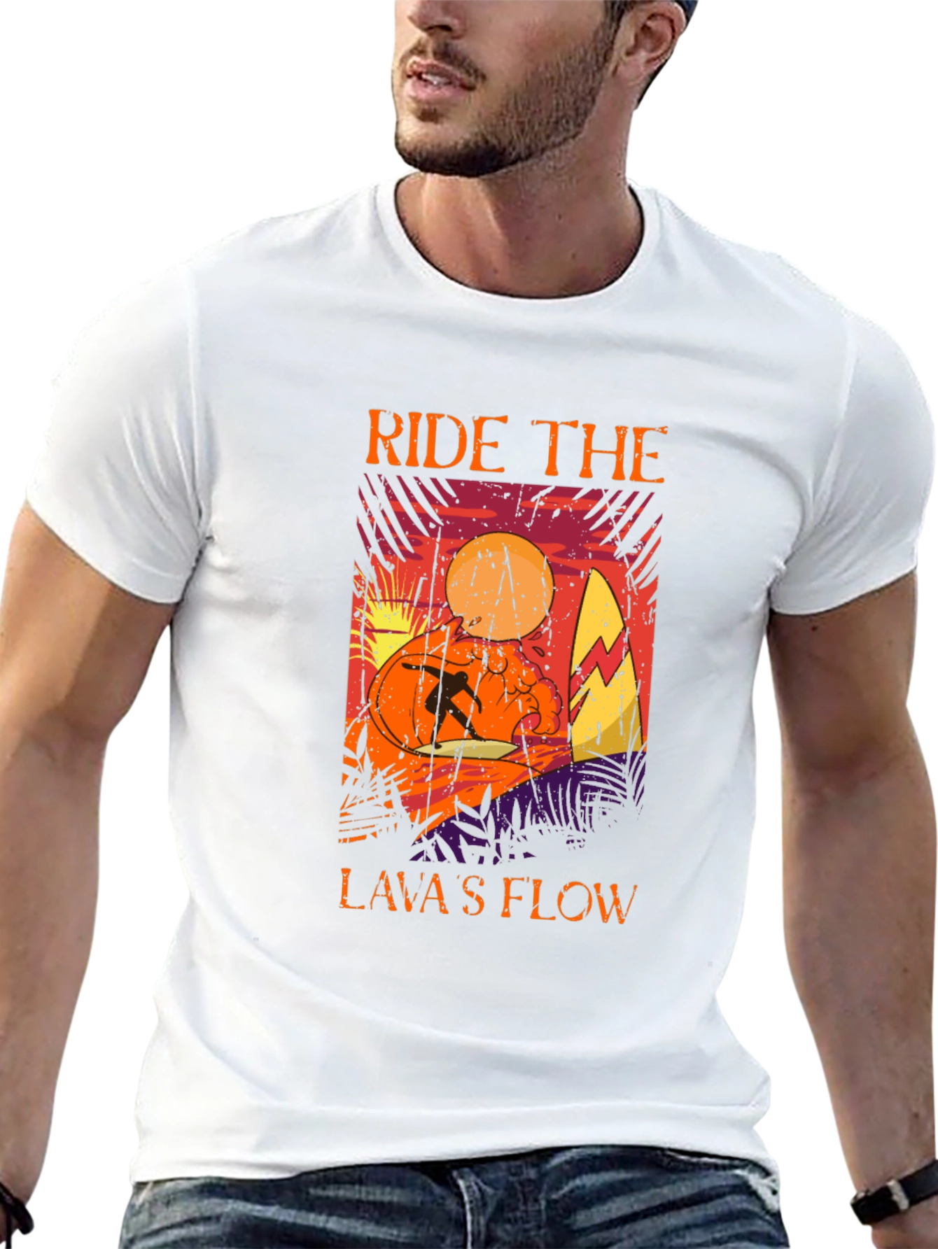 Ride the Lavas Flow Graphic Tee