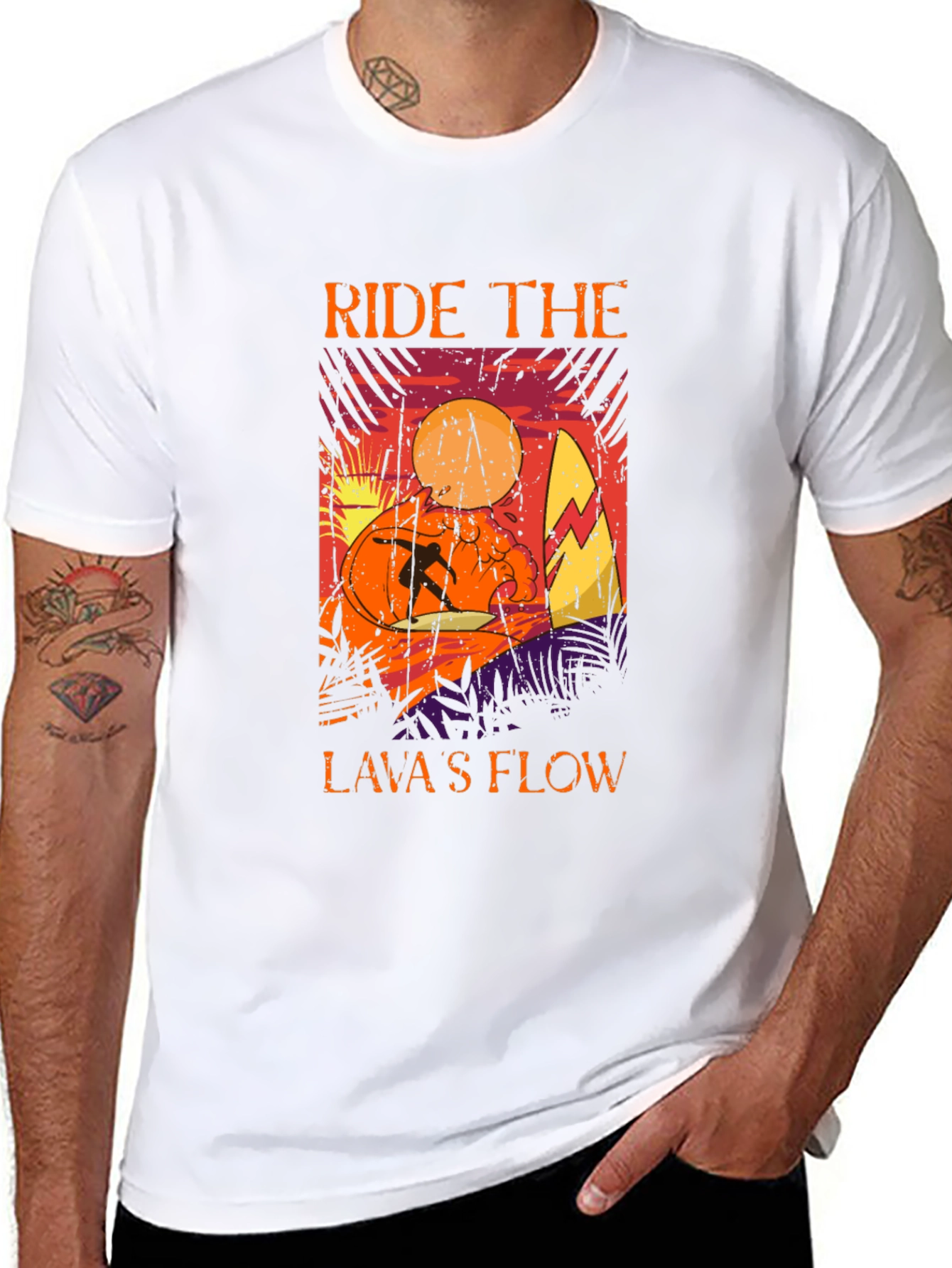 Ride the Lavas Flow Graphic Tee