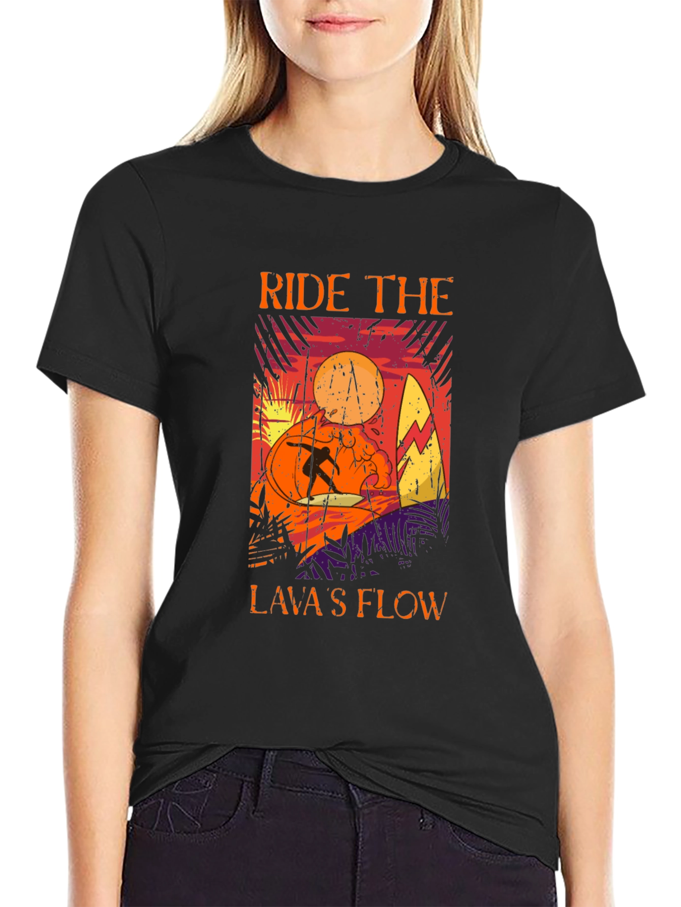 Ride the Lavas Flow Graphic Tee