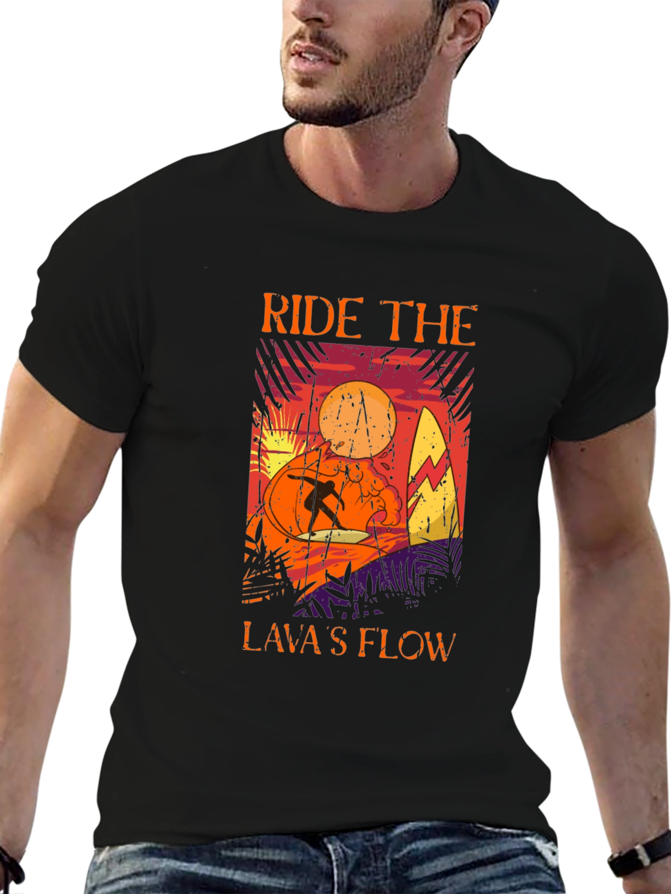 Ride the Lavas Flow Graphic Tee