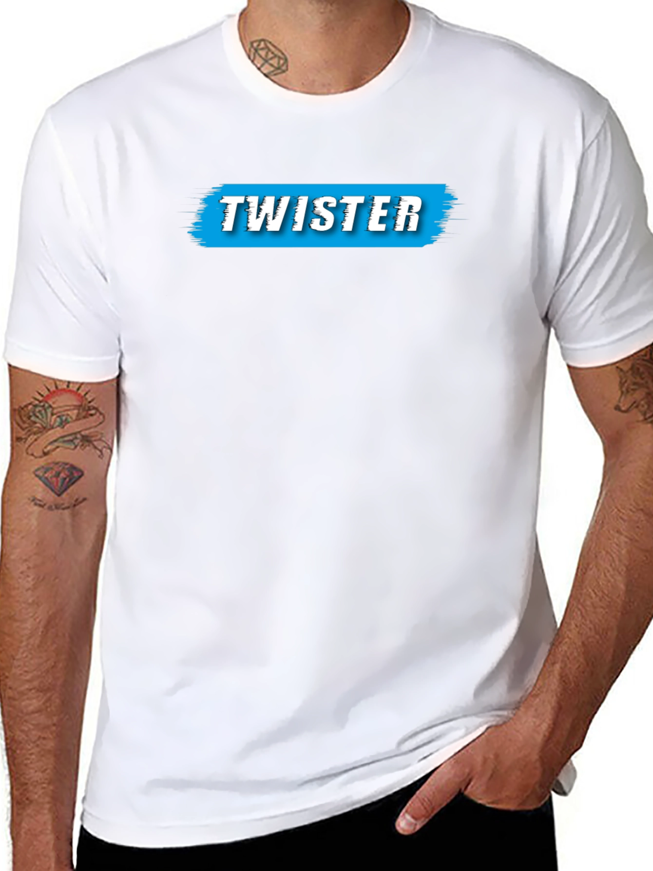 Twister Graphic Tee - Stylish Casual Wear