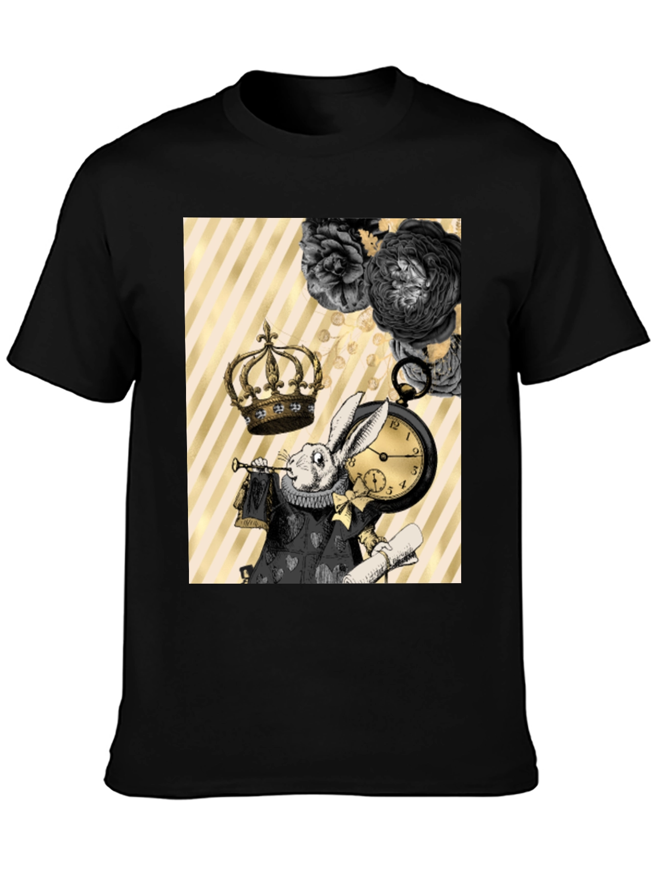 Whimsical Rabbit Graphic Tee