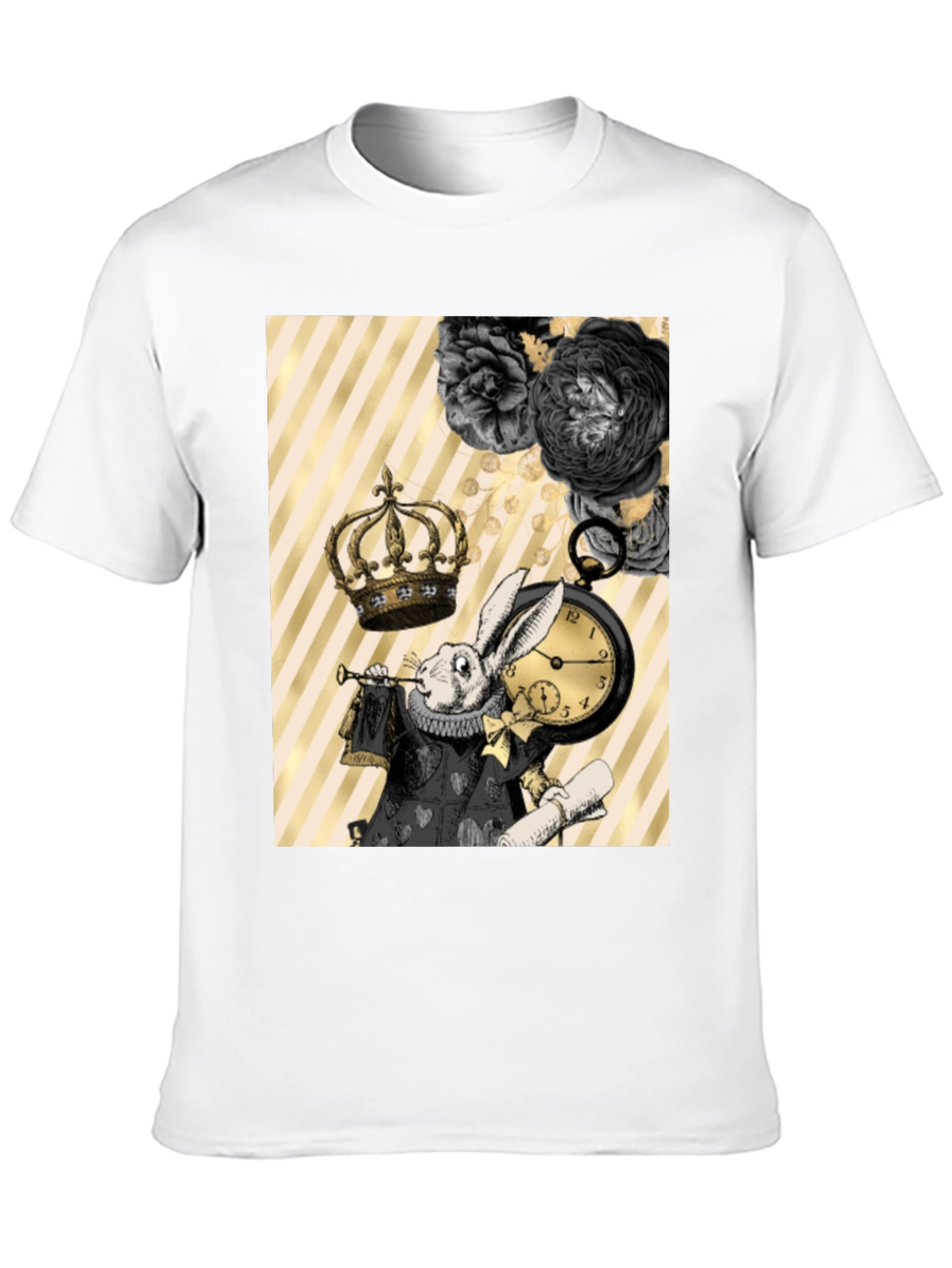 Whimsical Rabbit Graphic Tee