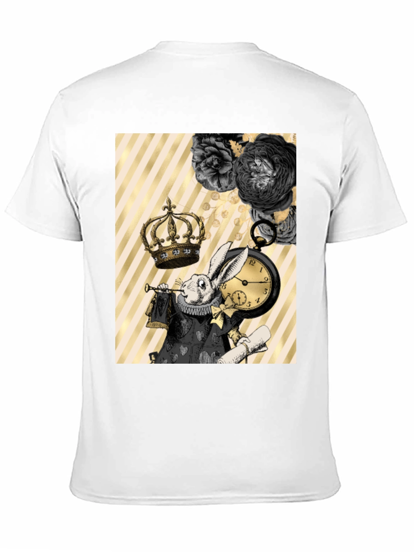 Whimsical Rabbit Graphic Tee