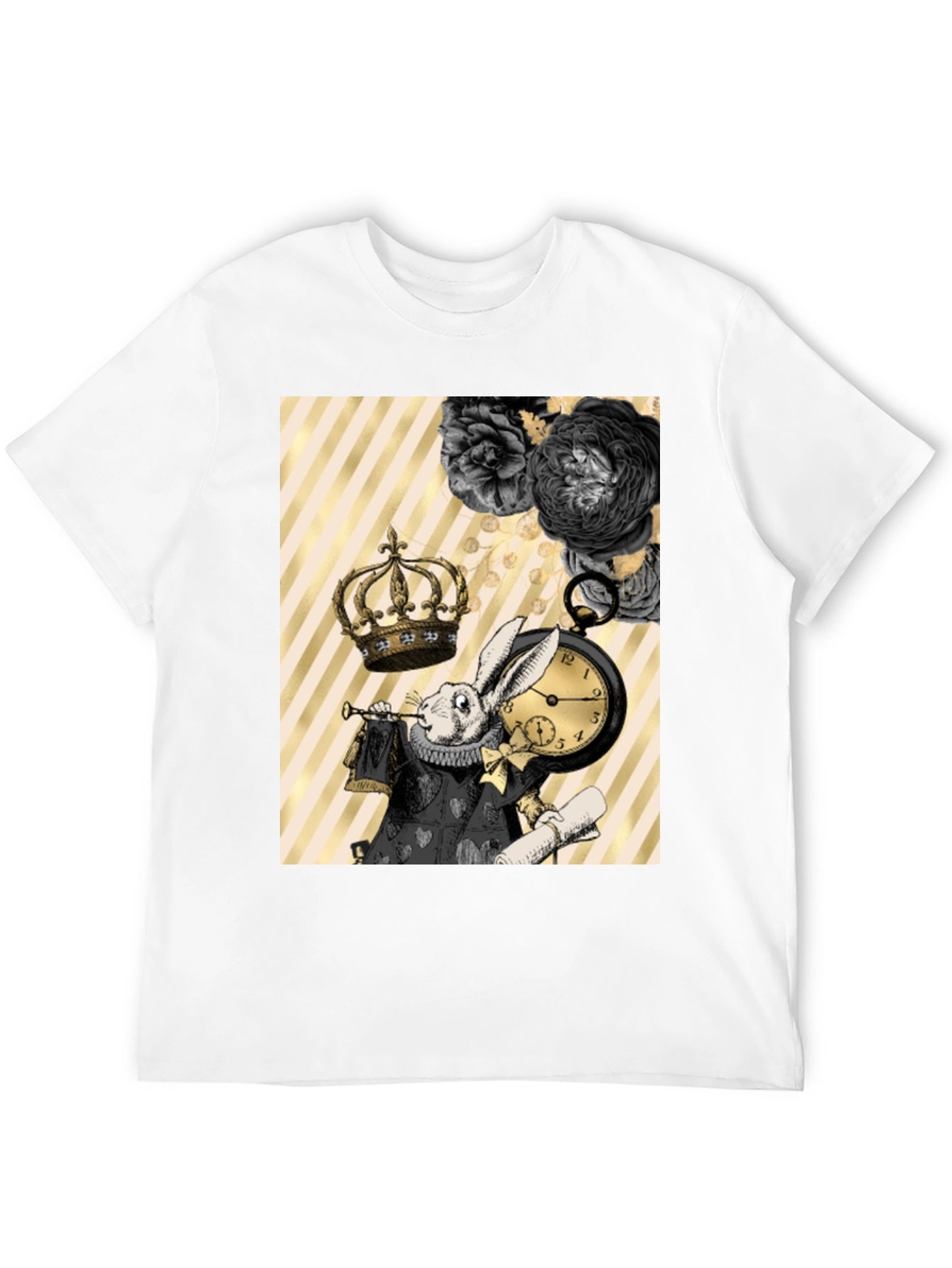 Whimsical Rabbit Graphic Tee