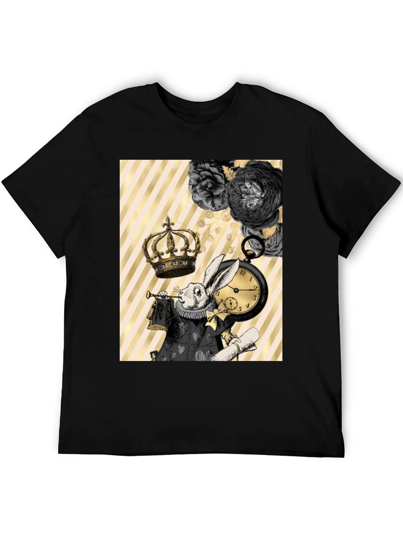 Whimsical Rabbit Graphic Tee