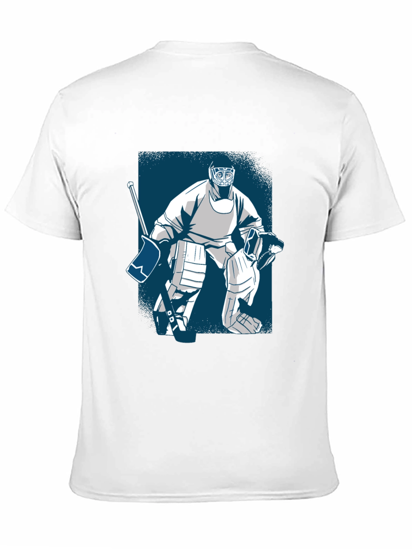 Hockey Goalie Graphic Tee - Cool Sport T-Shirt