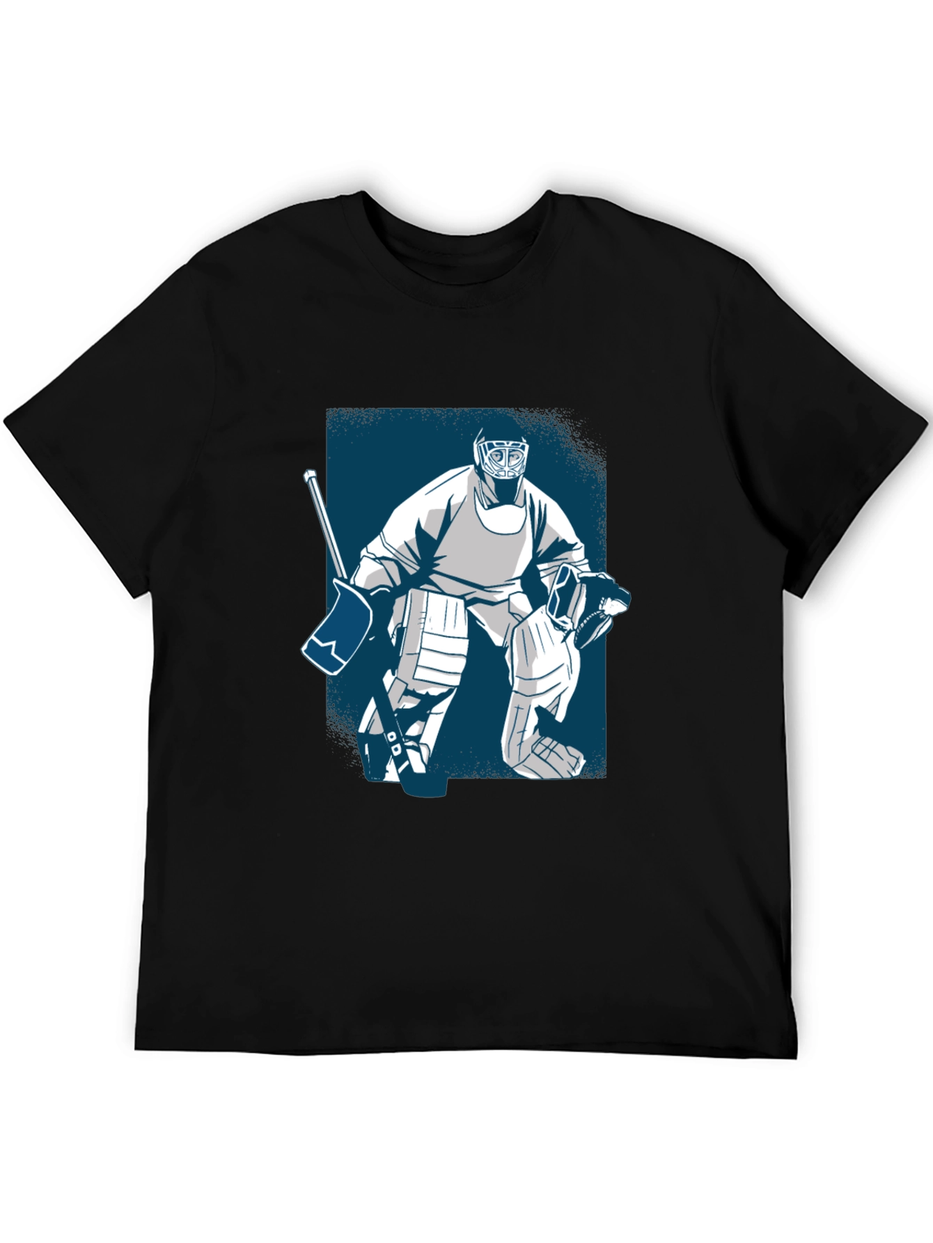 Hockey Goalie Graphic Tee - Cool Sport T-Shirt