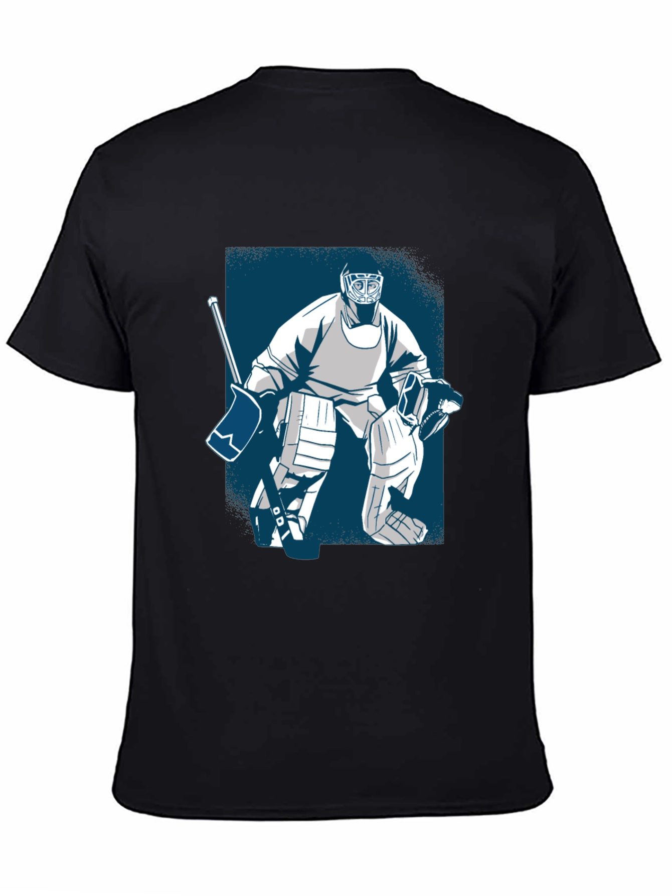 Hockey Goalie Graphic Tee - Cool Sport T-Shirt