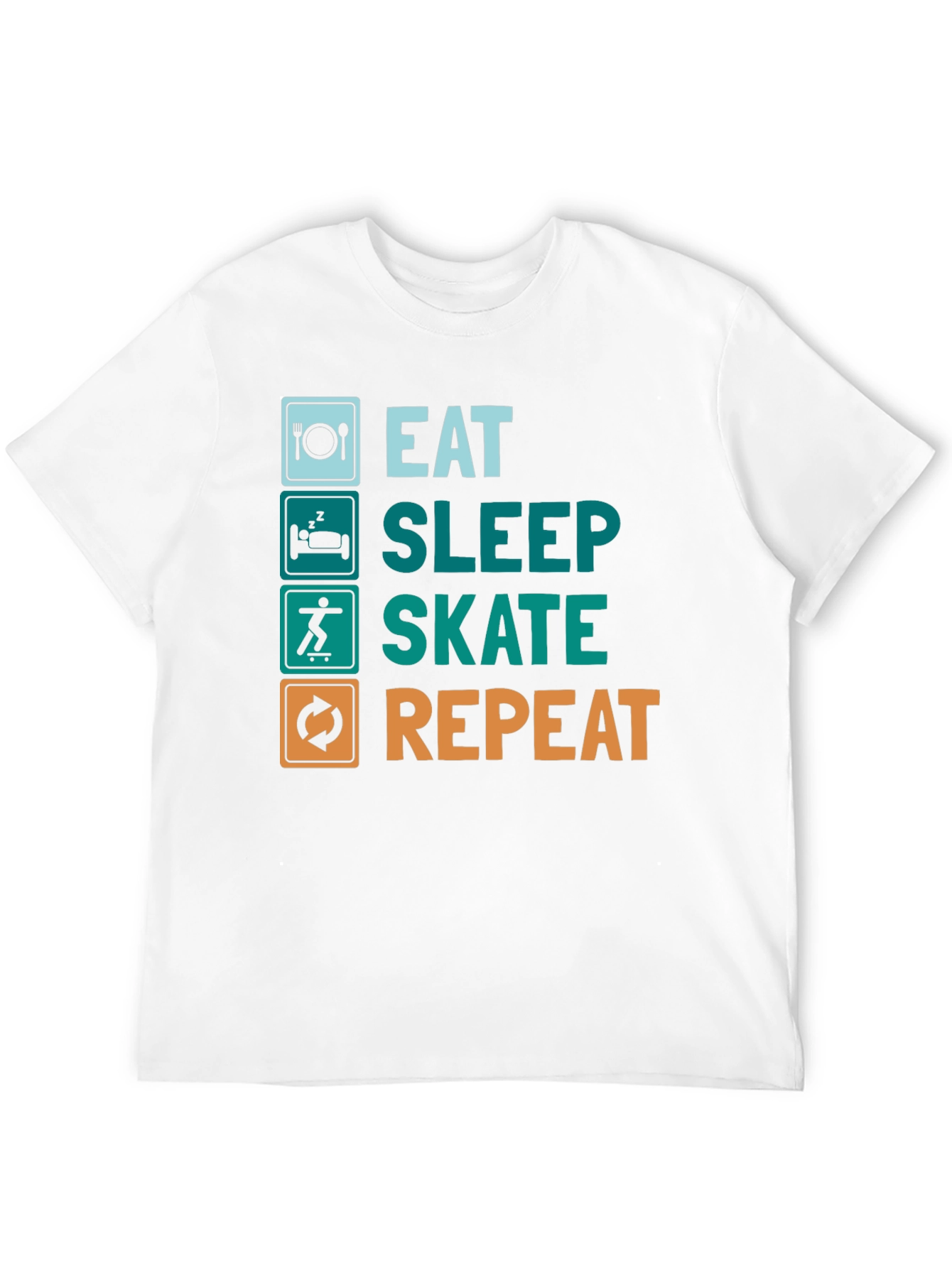 Eat Sleep Skate Repeat T-Shirt