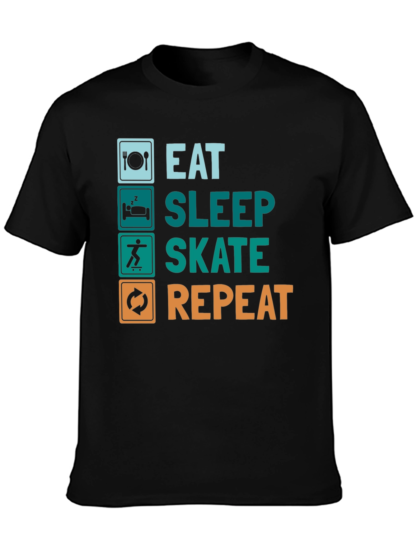 Eat Sleep Skate Repeat T-Shirt