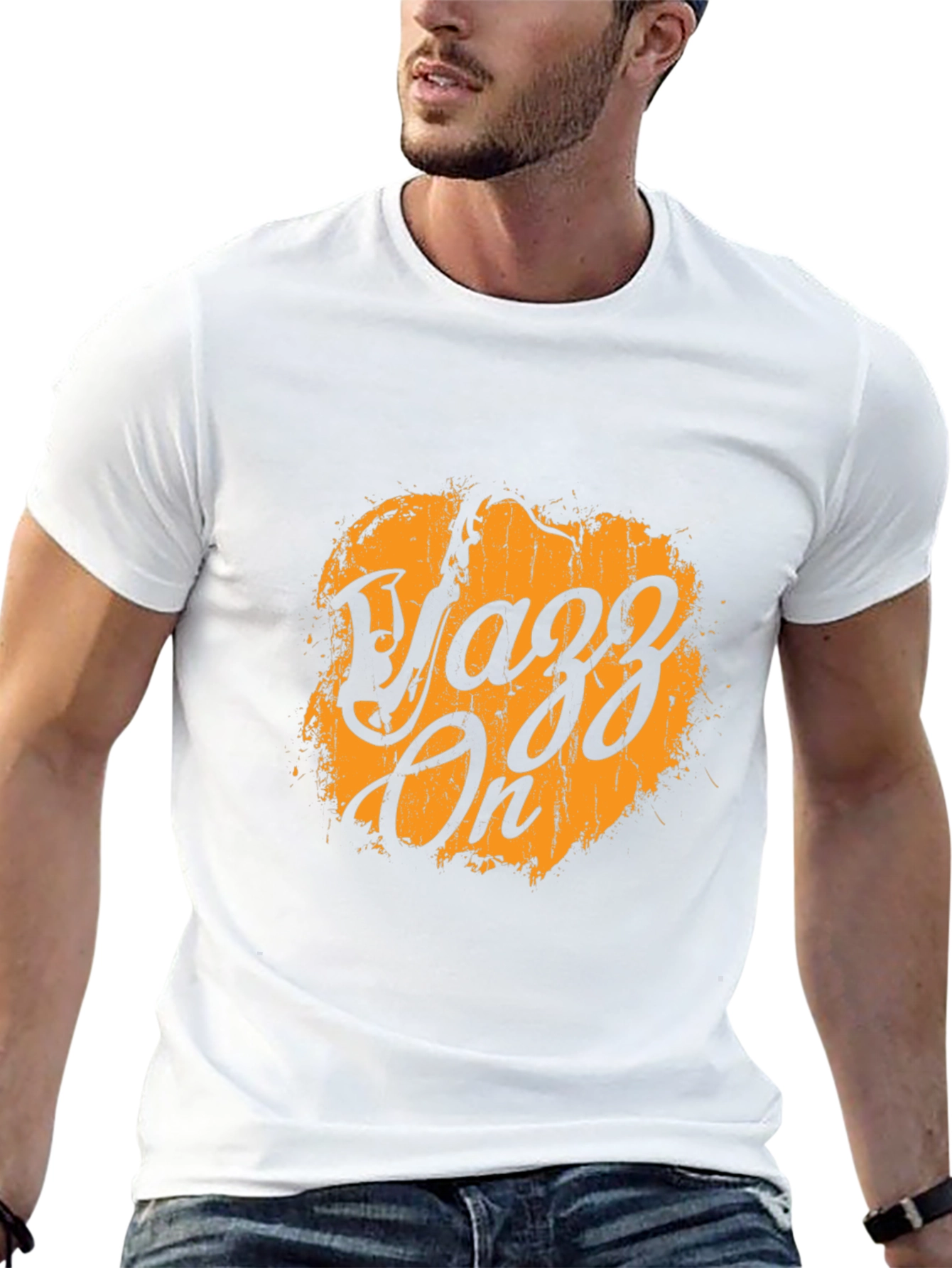 Yazz On Graphic Tee - Black T-Shirt