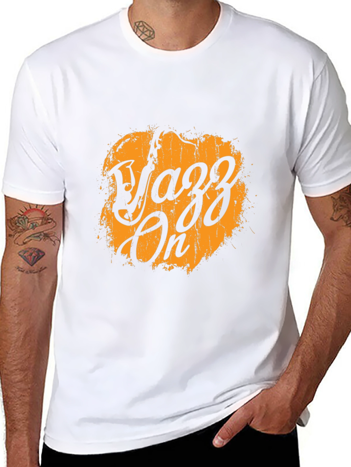 Yazz On Graphic Tee - Black T-Shirt