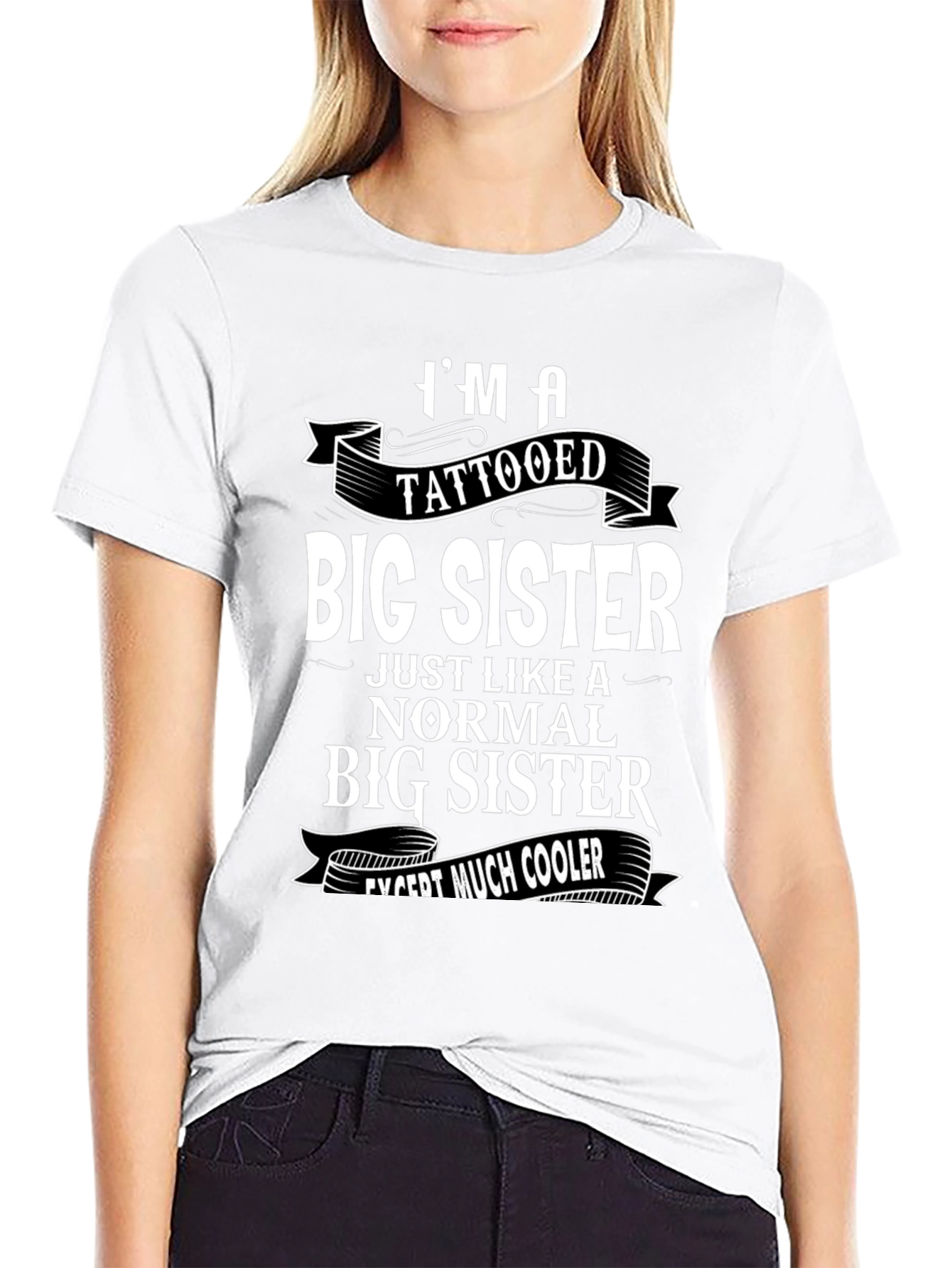 Tattooed Big Sister Graphic Tee
