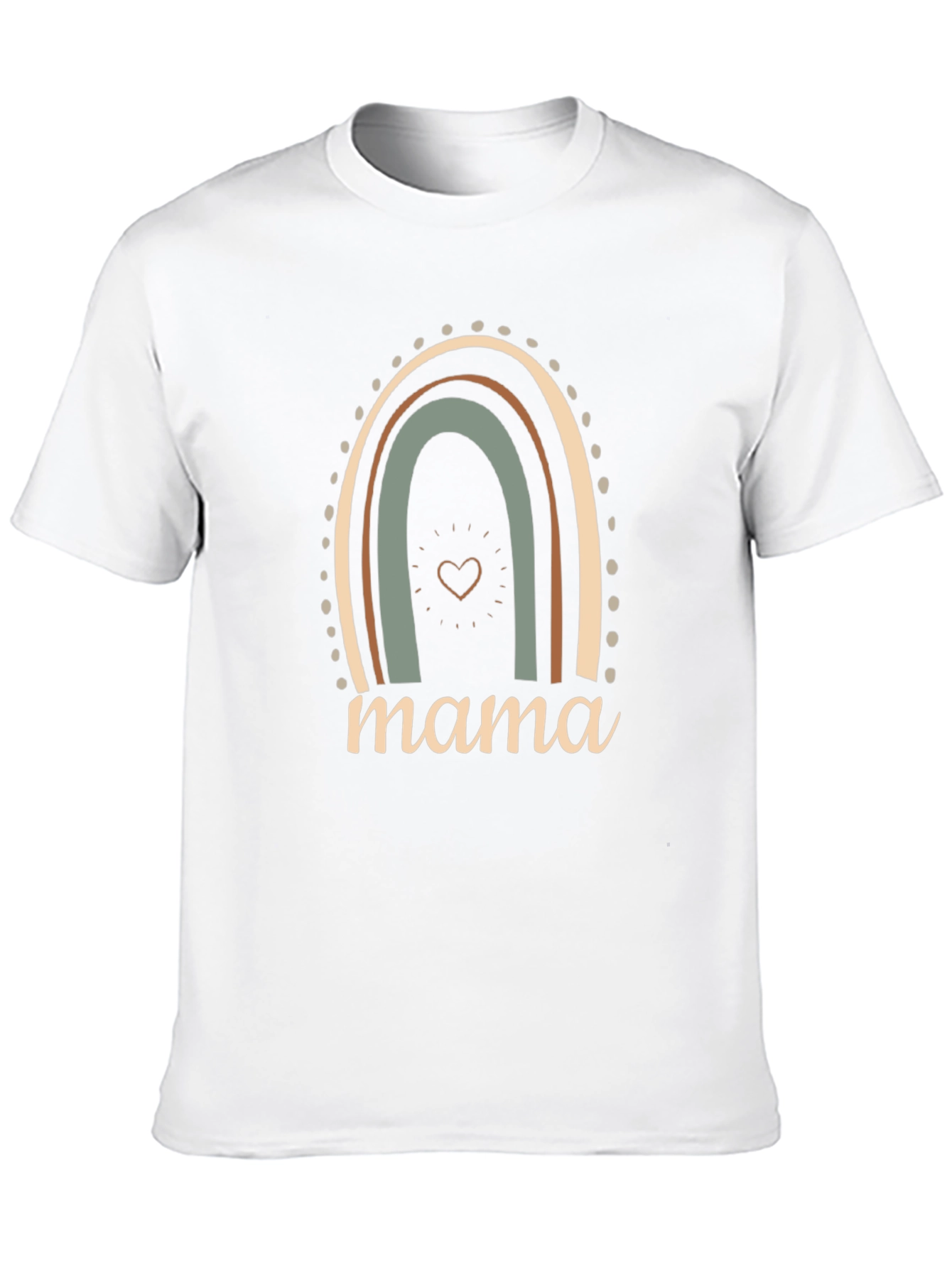 Mama Rainbow Graphic T-Shirt - Stylish Comfort Fit