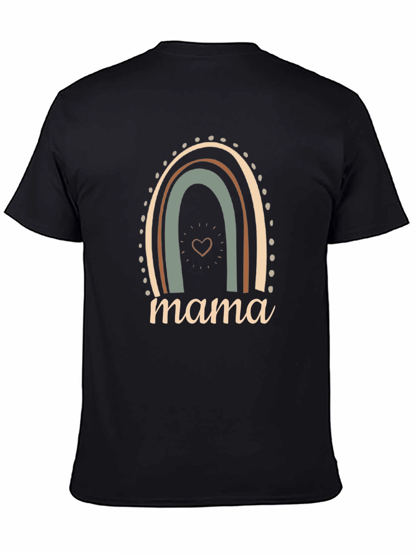 Mama Rainbow Graphic T-Shirt - Stylish Comfort Fit