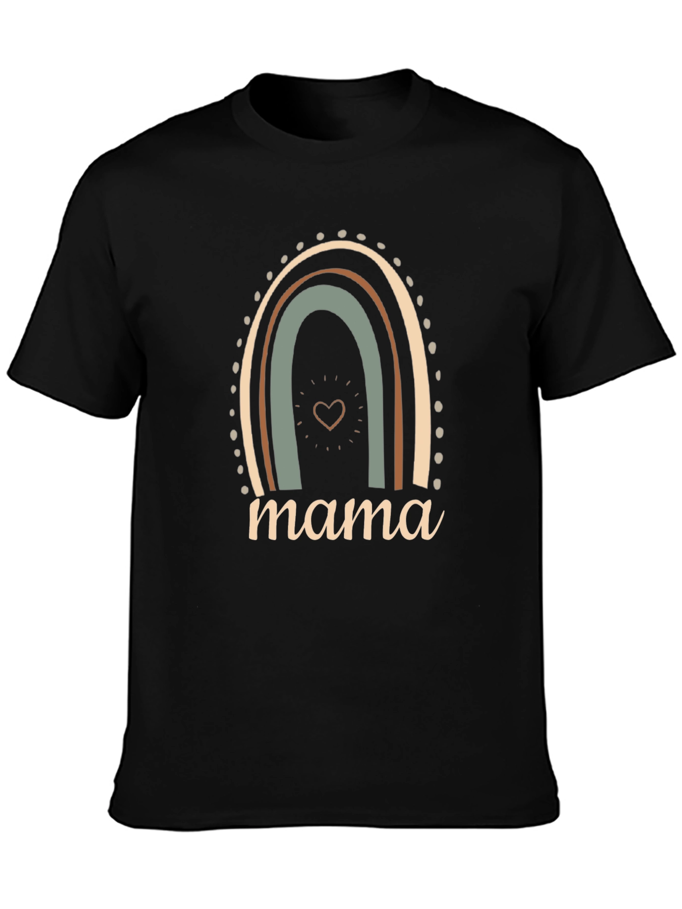 Mama Rainbow Graphic T-Shirt - Stylish Comfort Fit