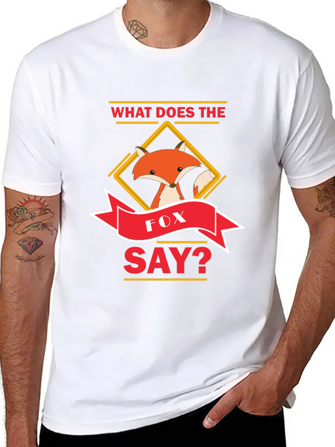 What Does the Fox Say? Graphic Tee