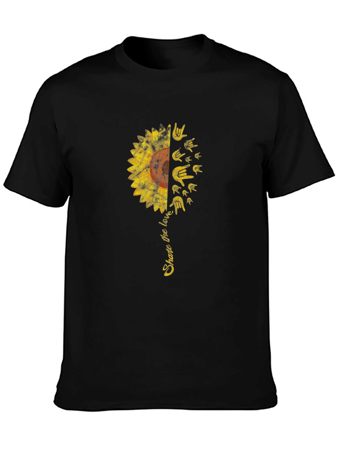 Share the Love Sunflower Graphic Tee