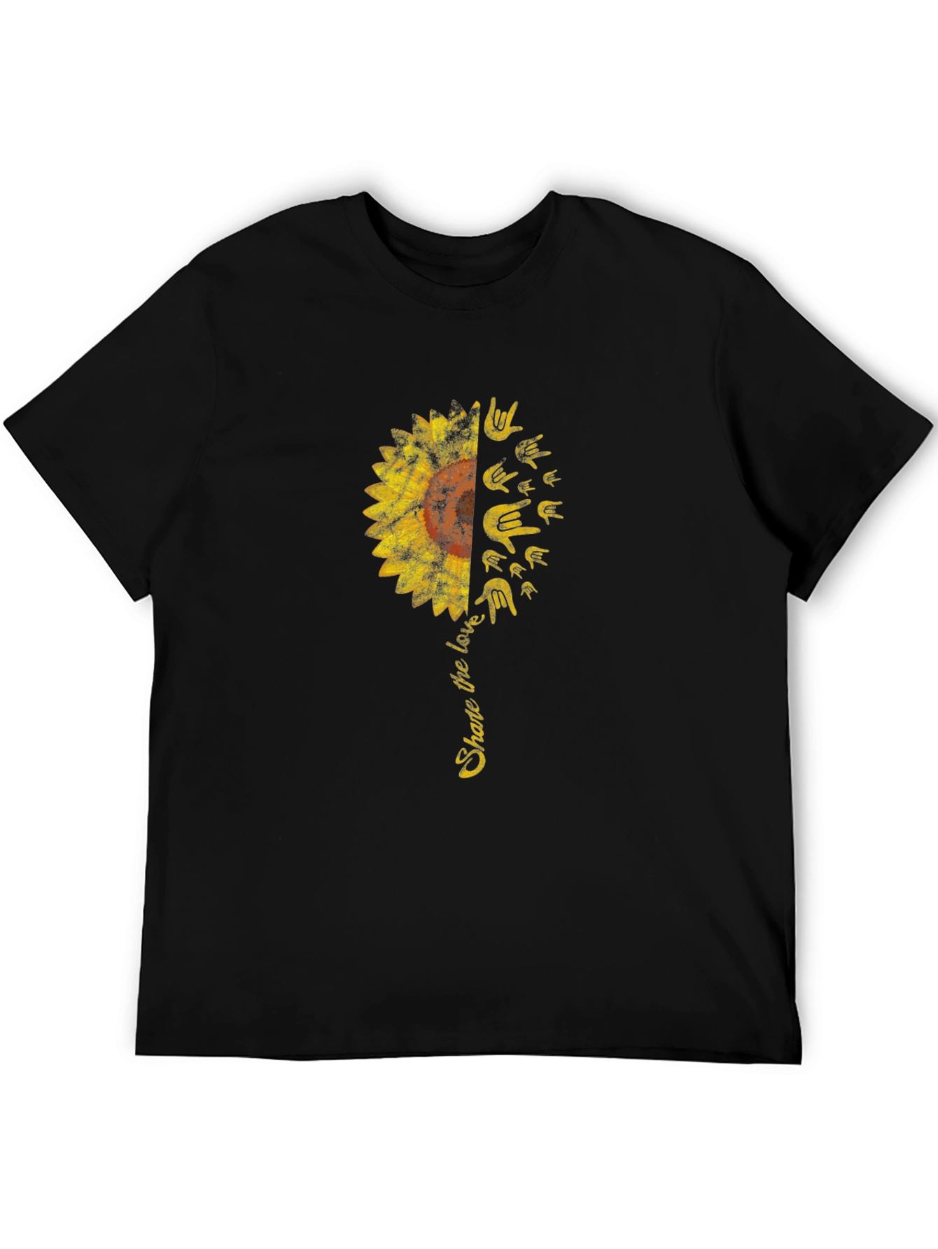 Share the Love Sunflower Graphic Tee
