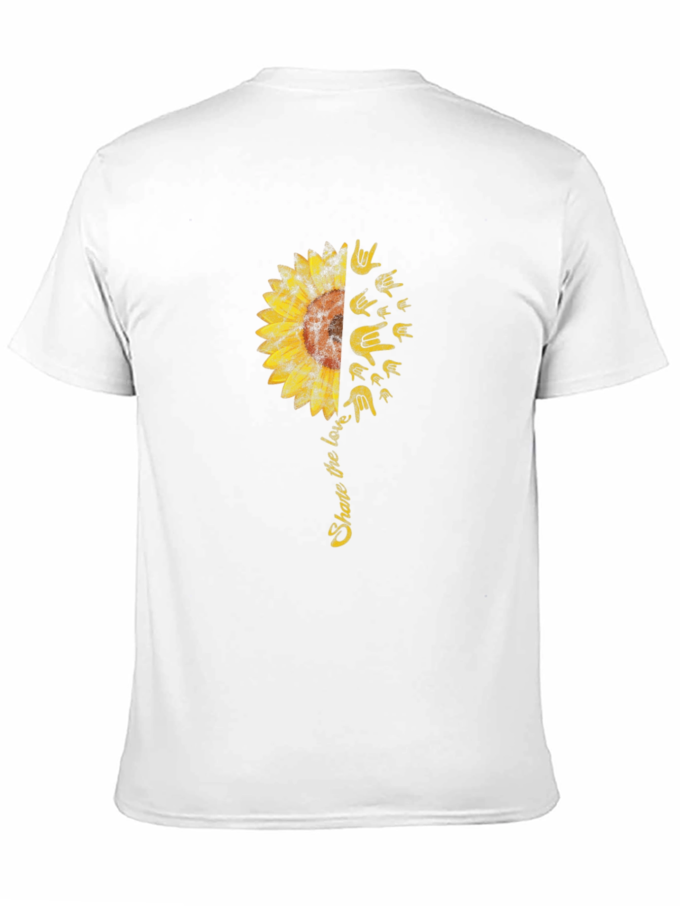 Share the Love Sunflower Graphic Tee