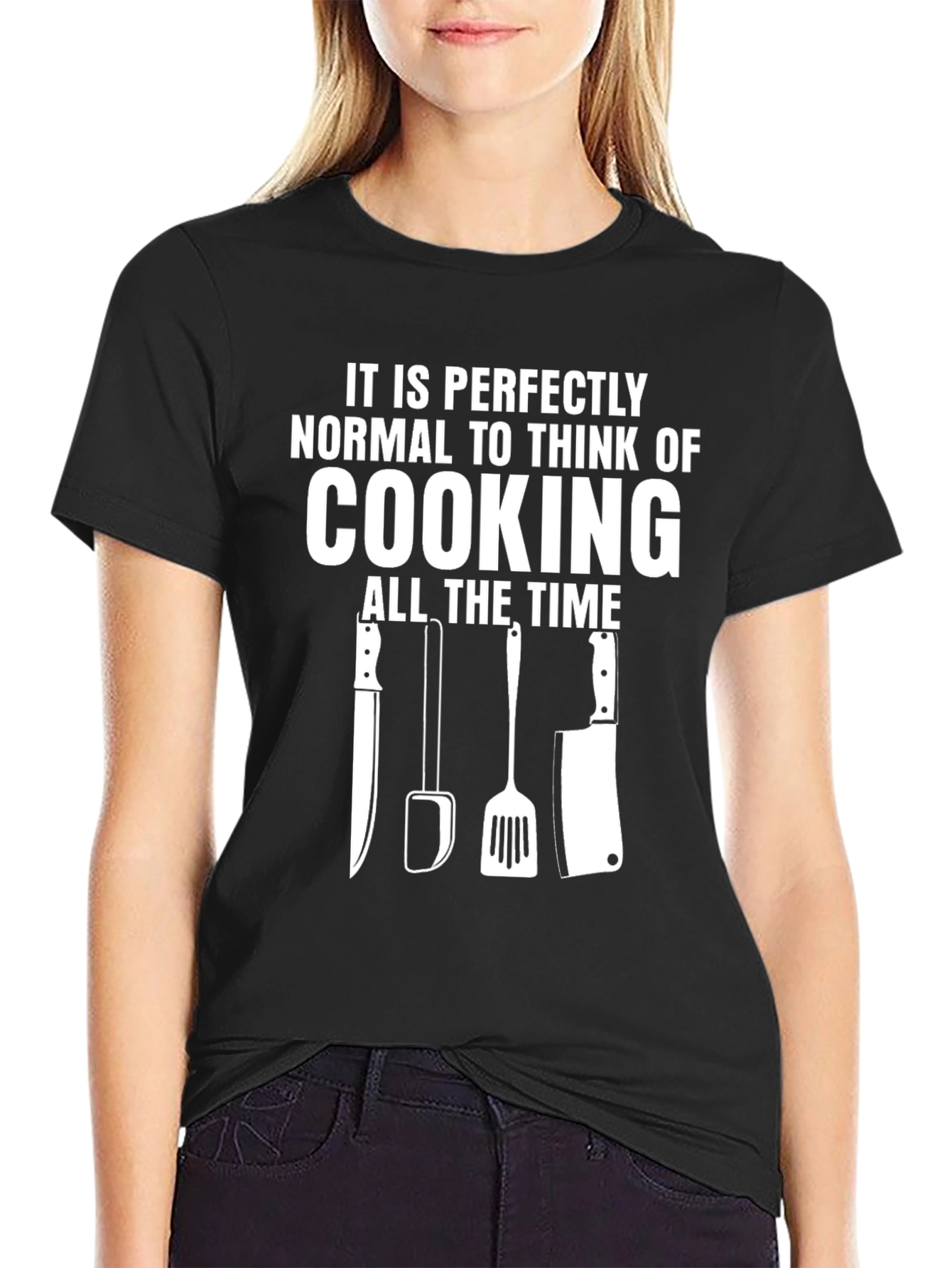 Cooking T-Shirt - Perfectly Normal Chef Tee